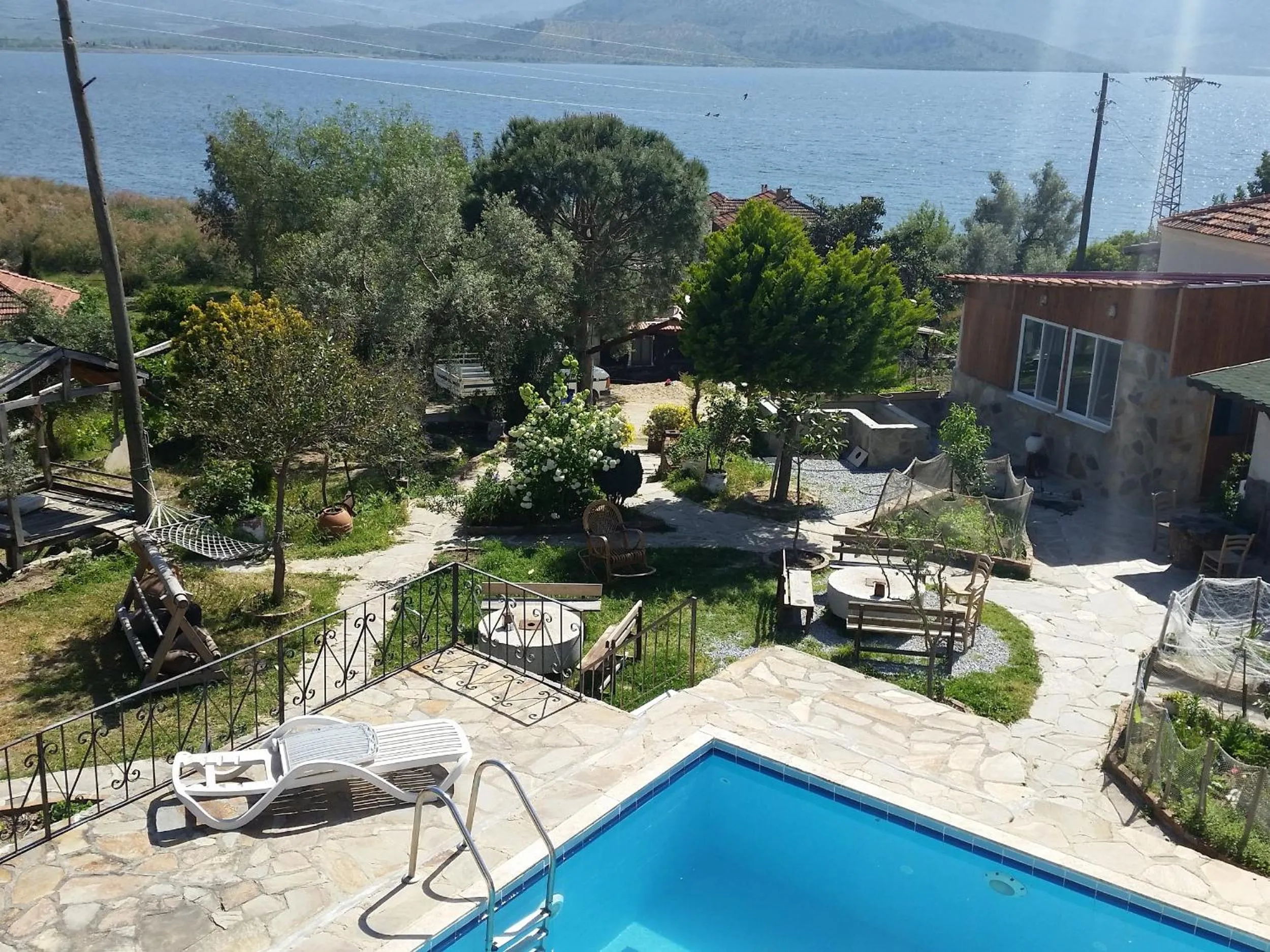 Swimming pool in Selenes Pansiyon