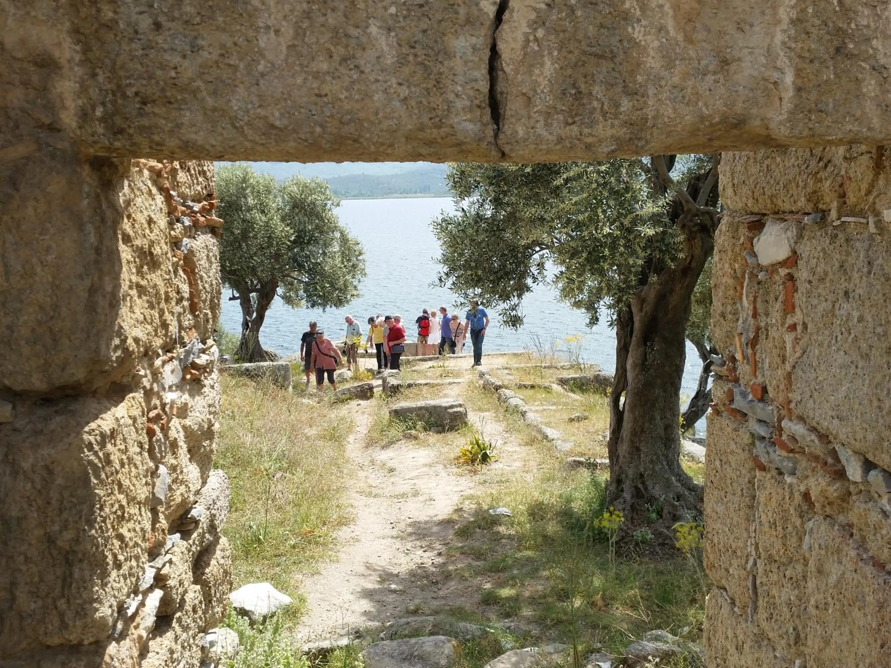 group of guests in Selenes Pansiyon