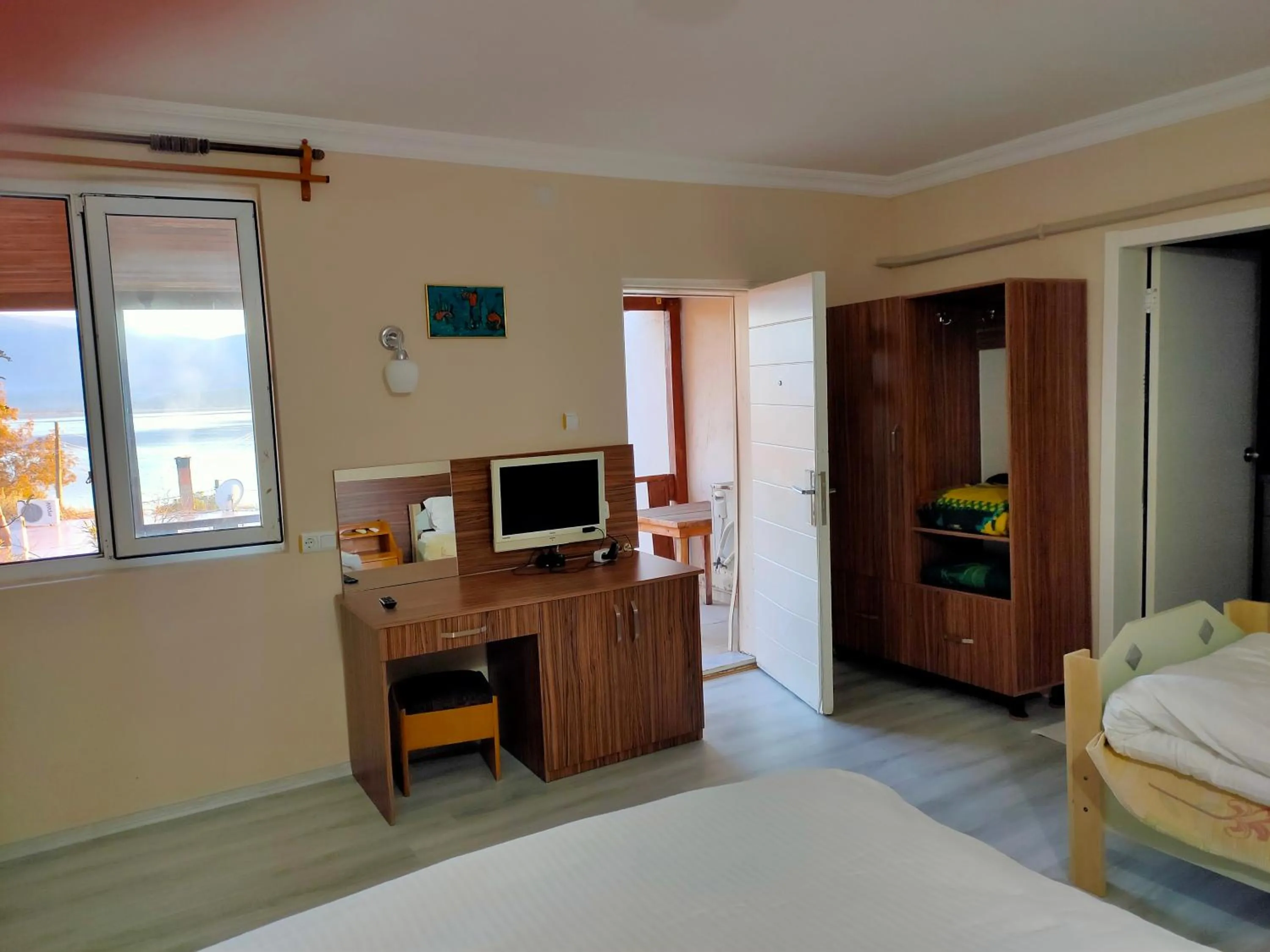 Bed in Selenes Pansiyon