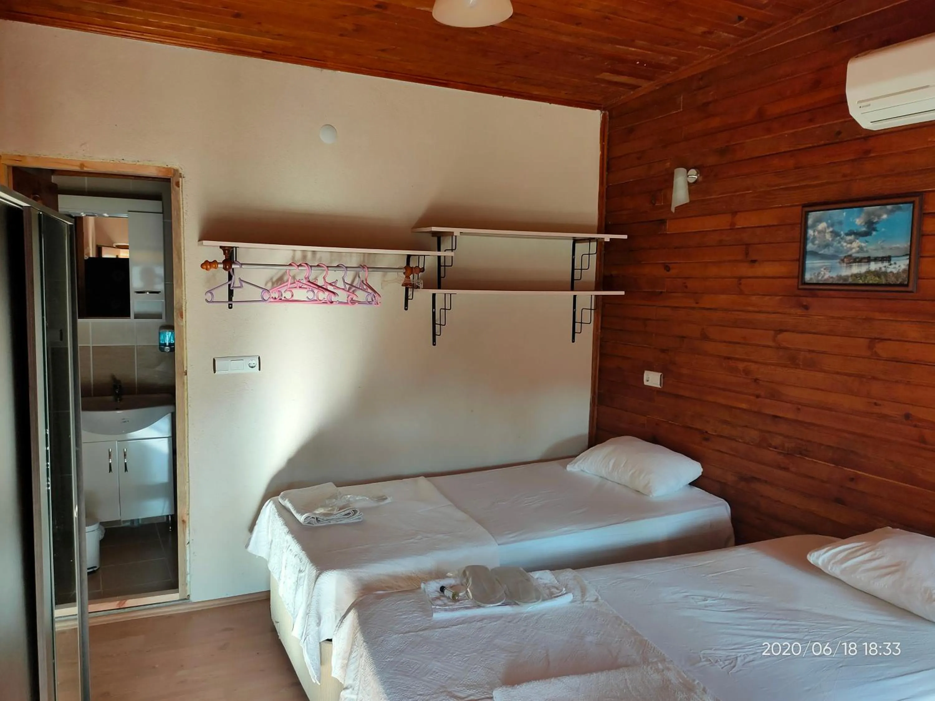 Bed in Selenes Pansiyon