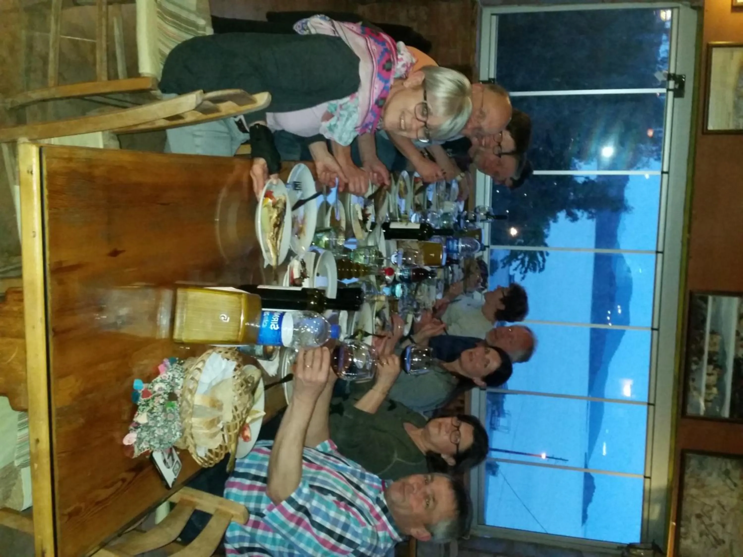 group of guests in Selenes Pansiyon