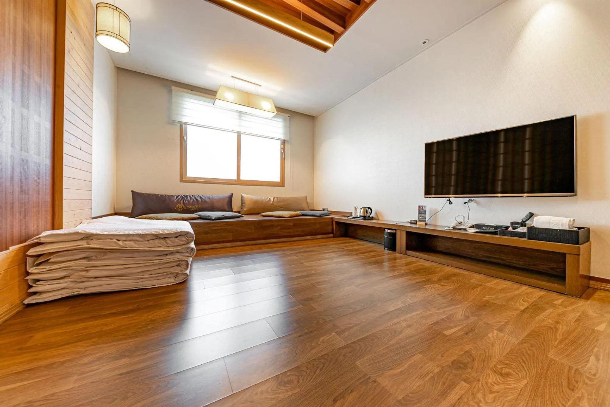 Bed in Yeosu Stay Hotel