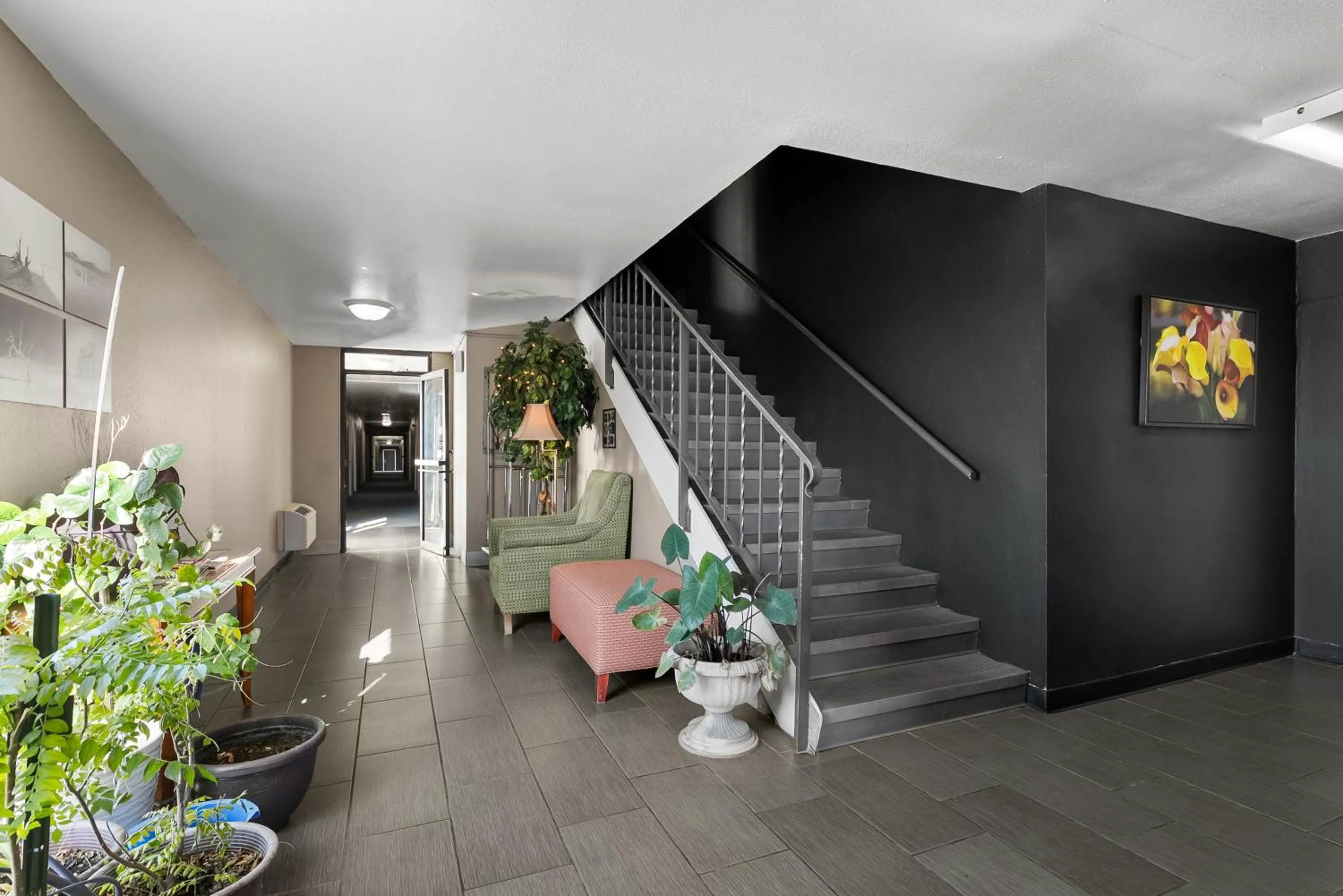 Lobby or reception in Americas Best Value Inn - Lincoln Airport