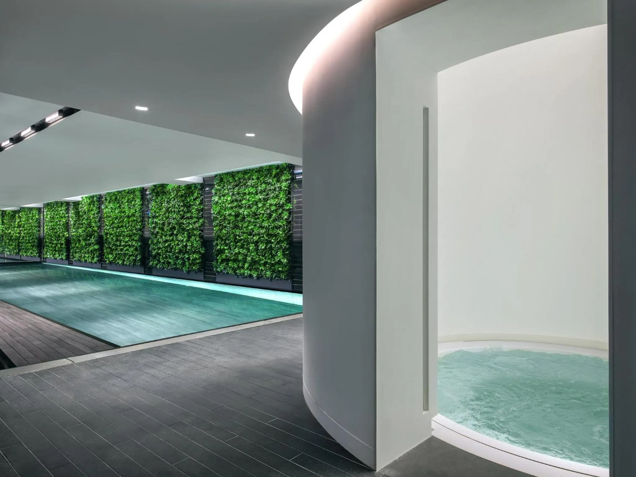 Swimming pool in The Murray, Hong Kong, a Niccolo Hotel