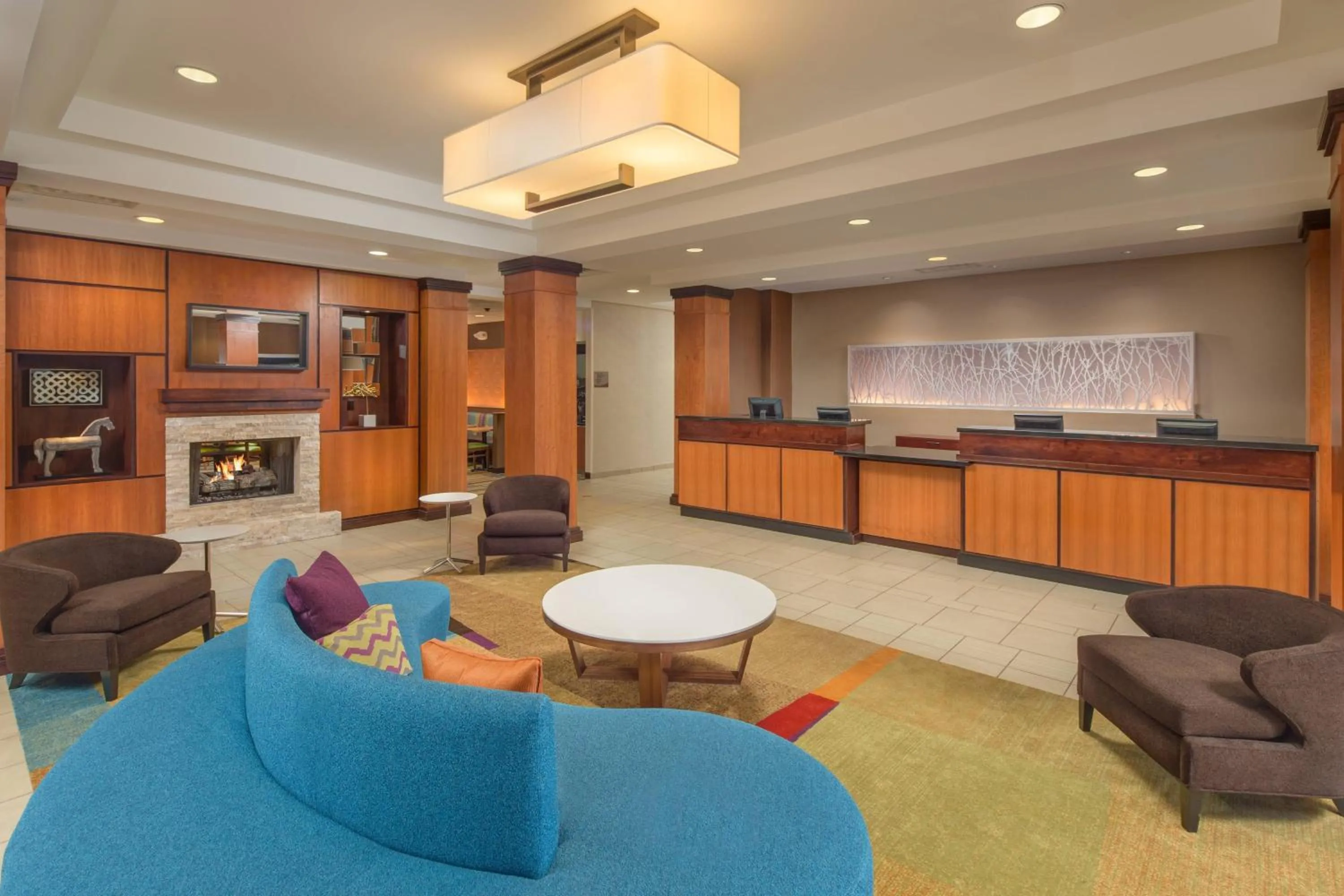 Lobby or reception in Fairfield Inn and Suites Cleveland
