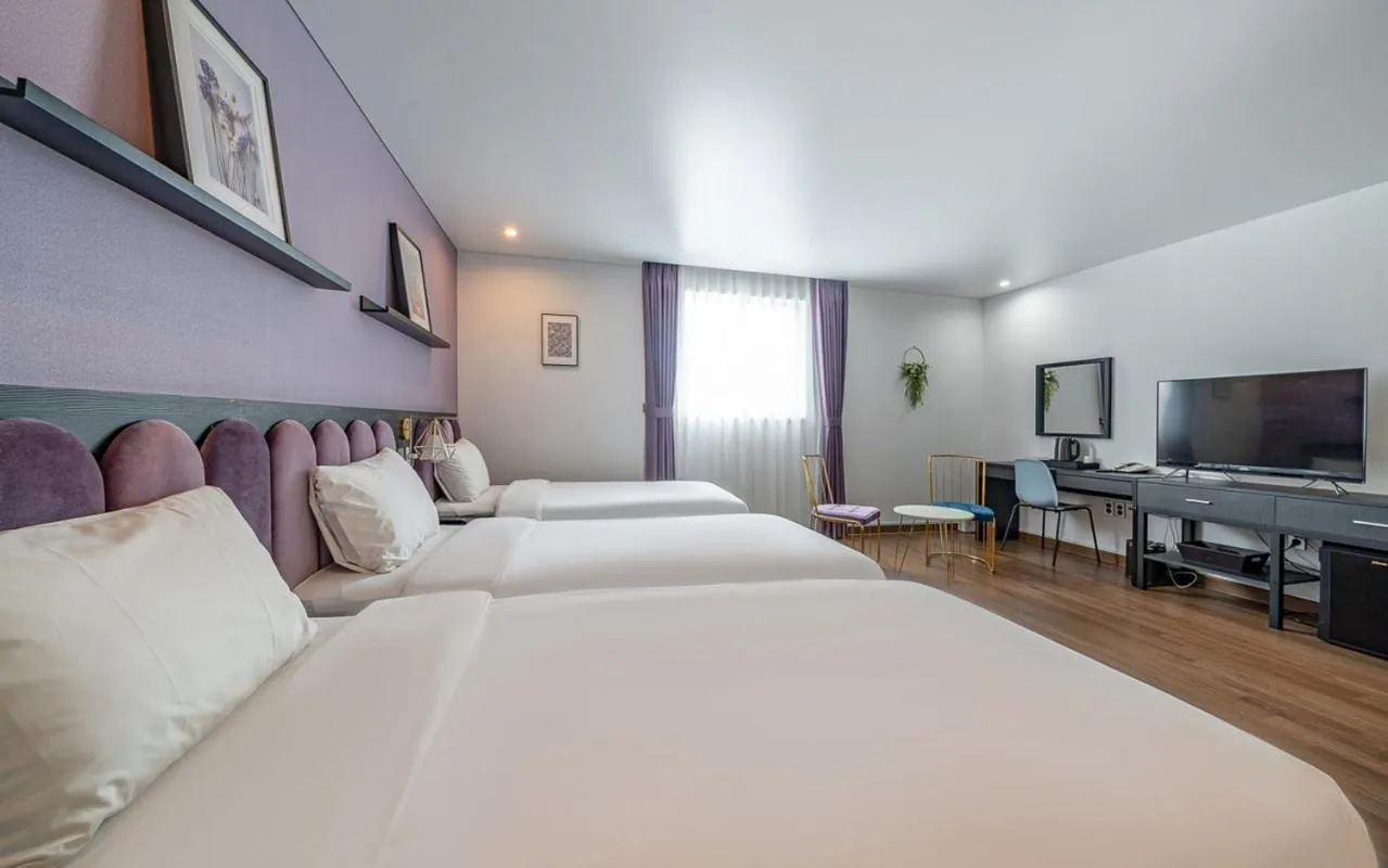 Bed in Hotel Hyggelig