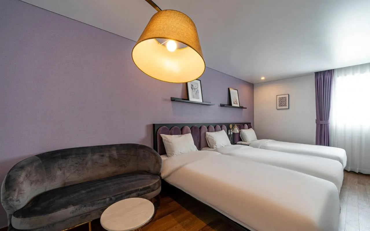 Bed in Hotel Hyggelig