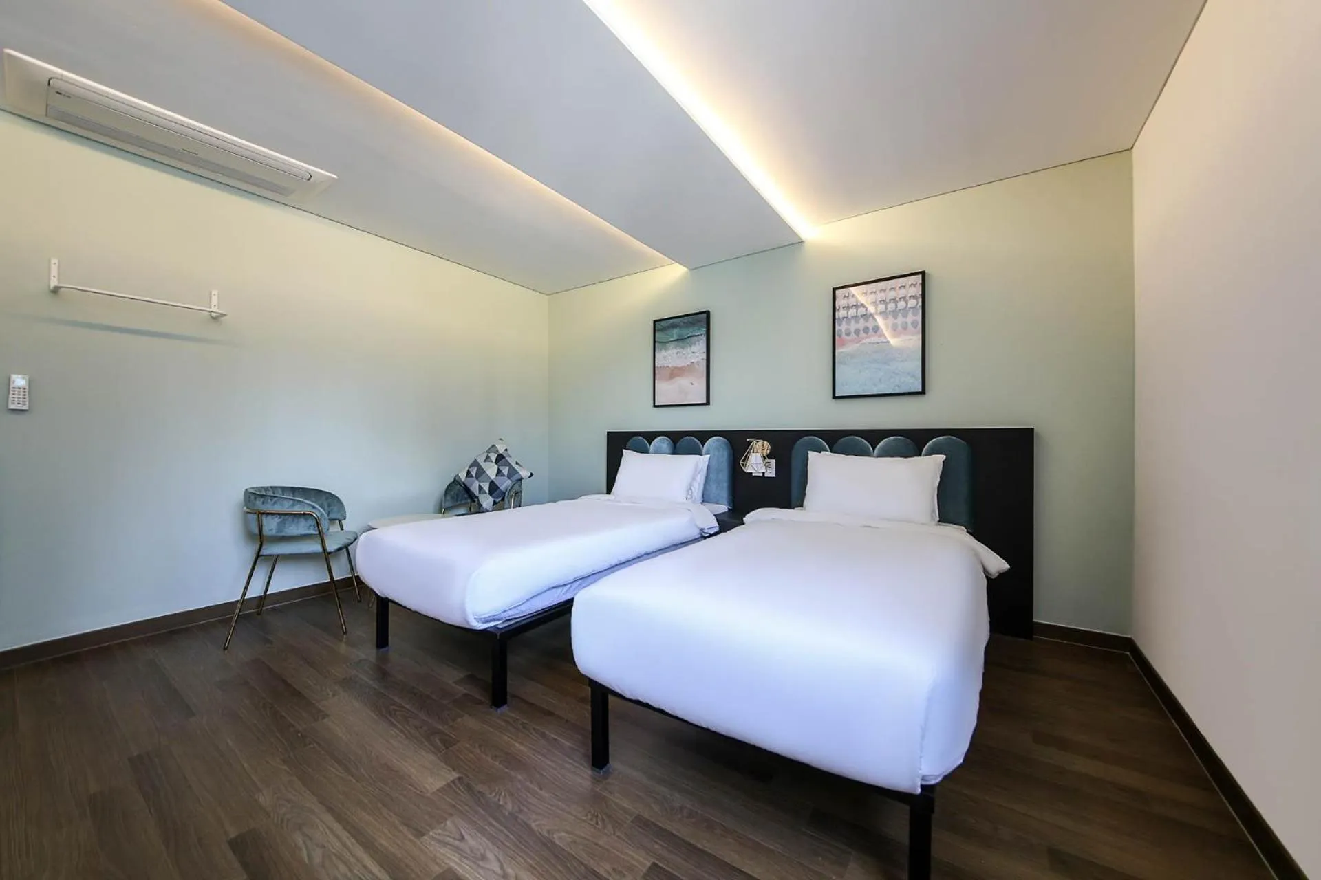 Bedroom, Bed in Hotel Hyggelig