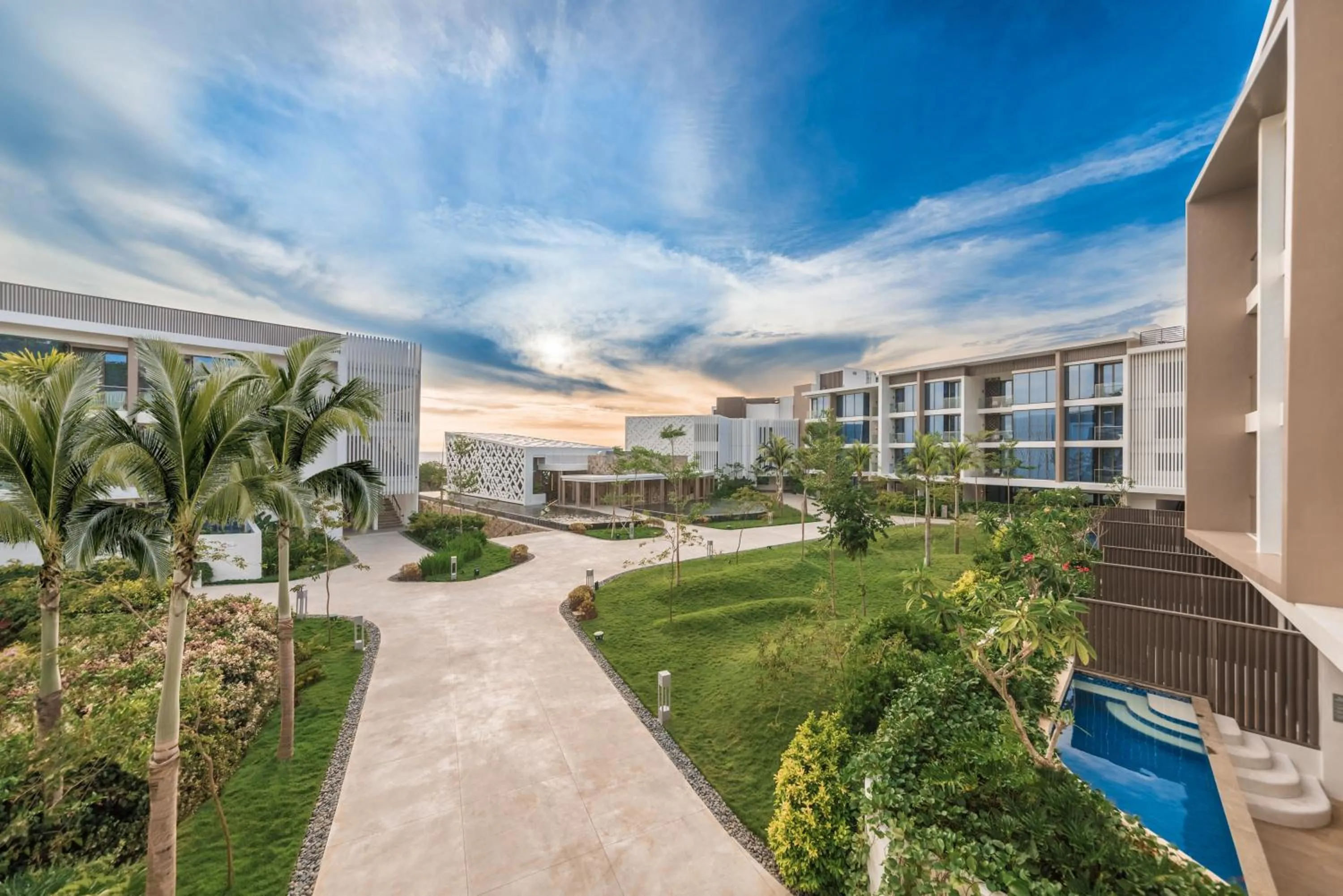 Property building in Crimson Resort and Spa Boracay