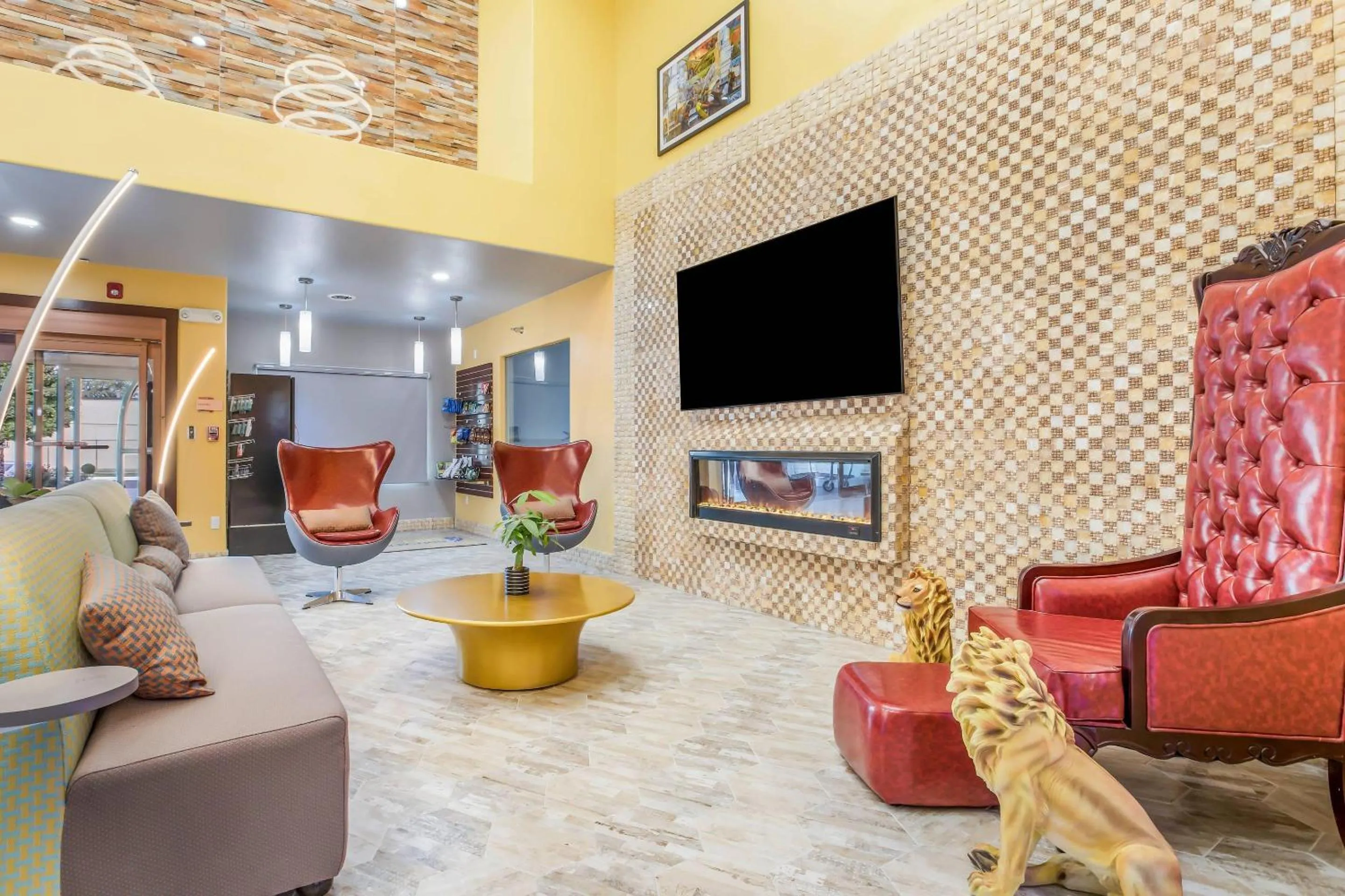 Lobby or reception in The Leo Collection Detroit, an Ascend Collection Hotel