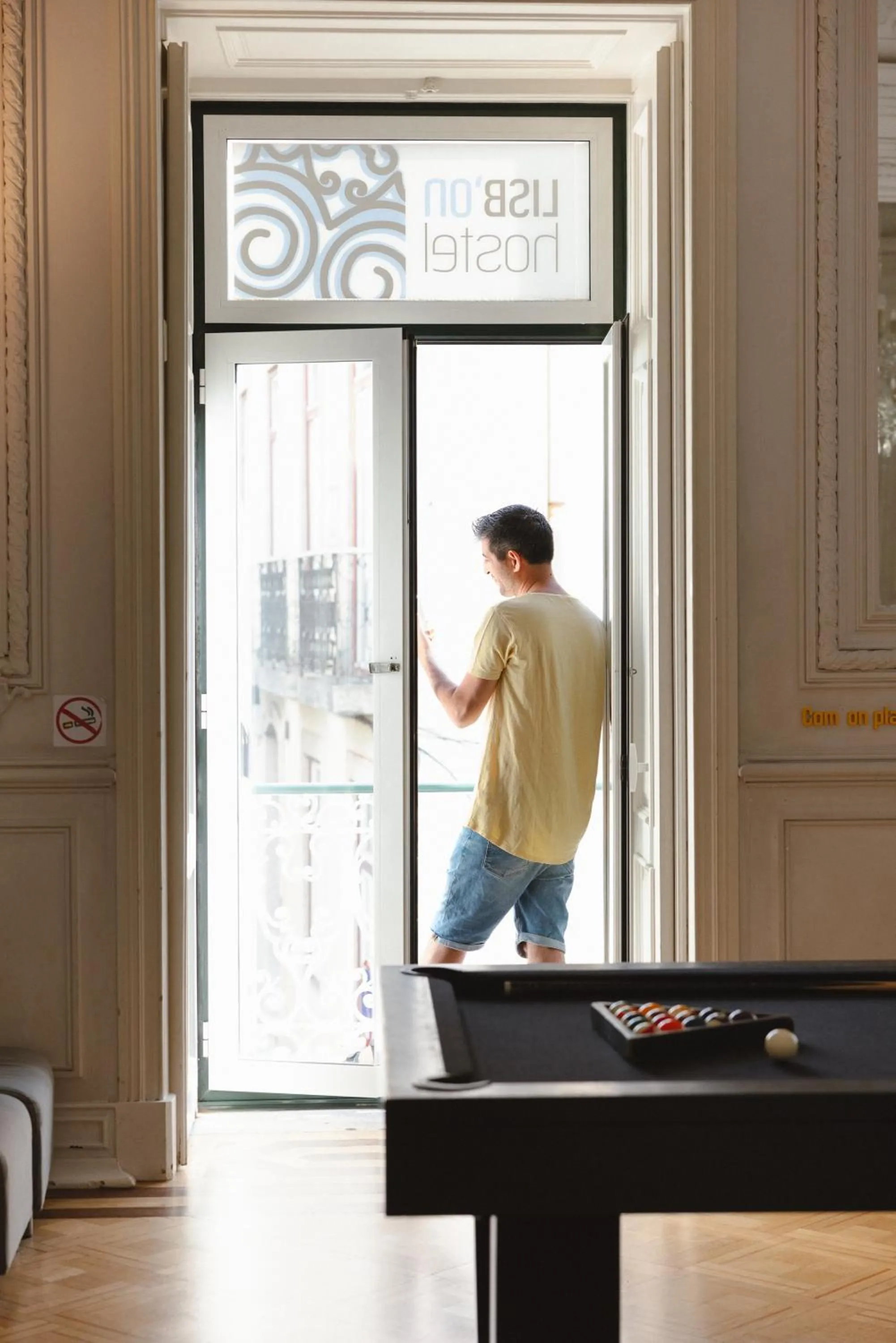 Game Room in Lisb'on Hostel