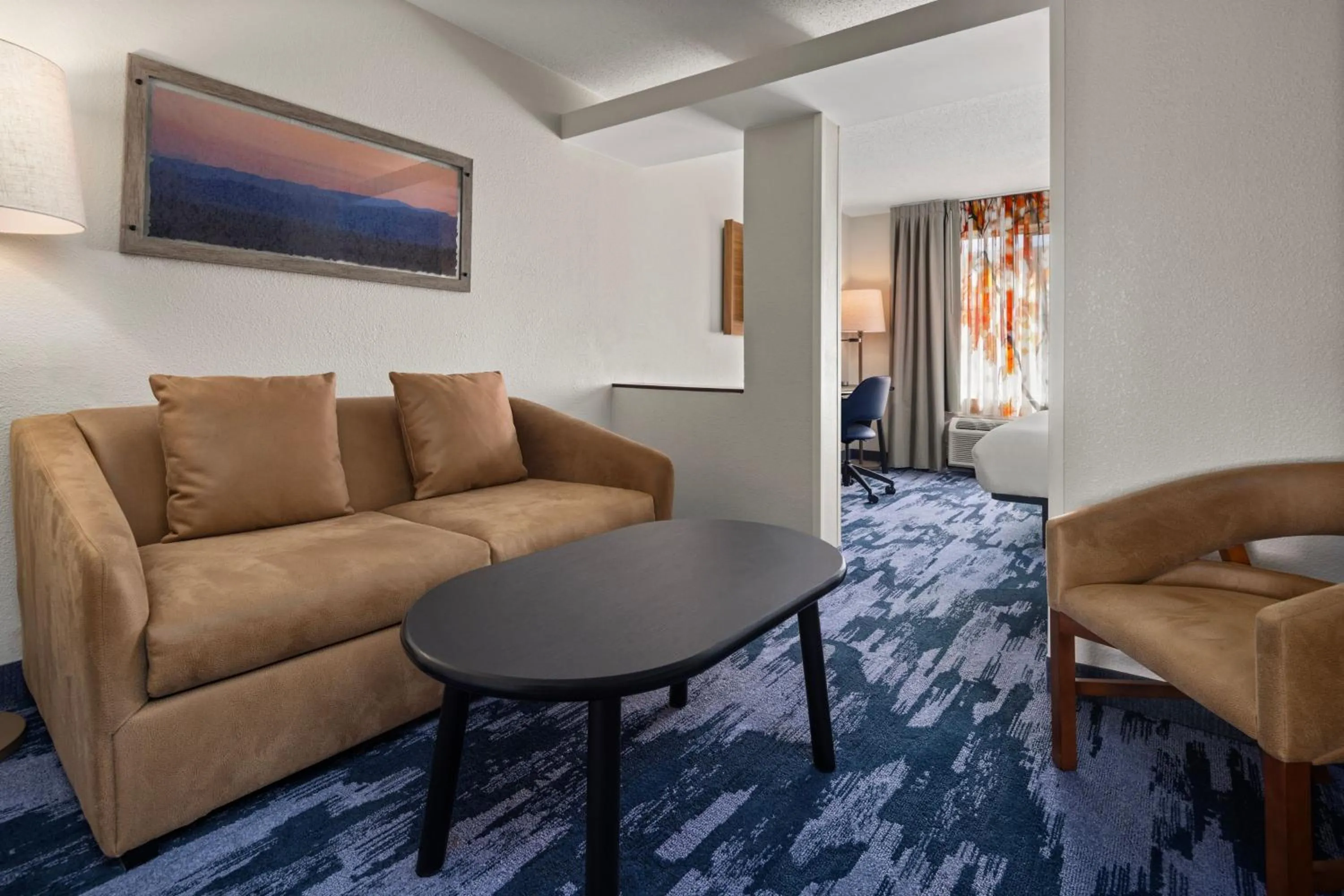 Living room in Fairfield Inn & Suites by Marriott Columbus East