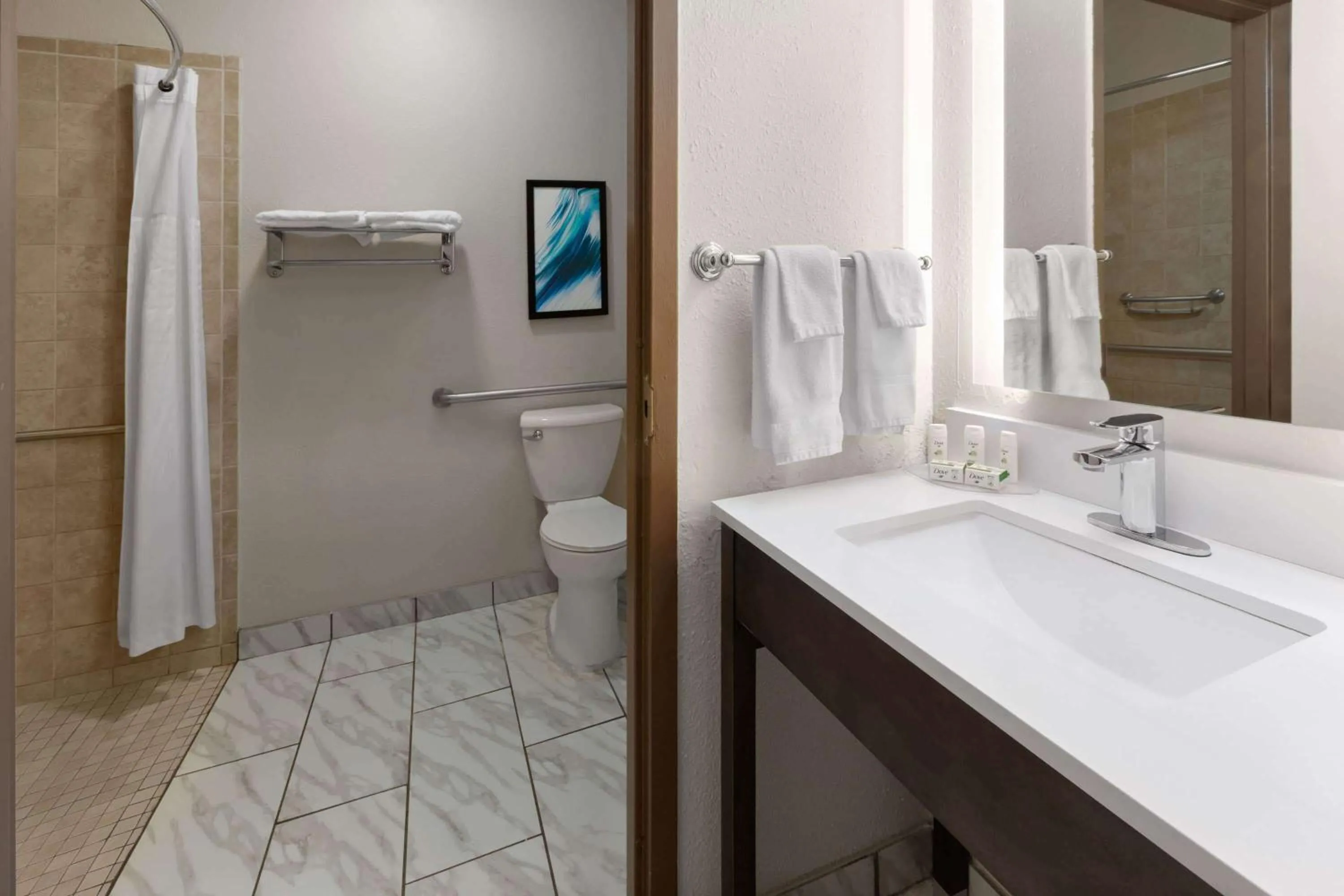 Shower in Wingate by Wyndham Marion