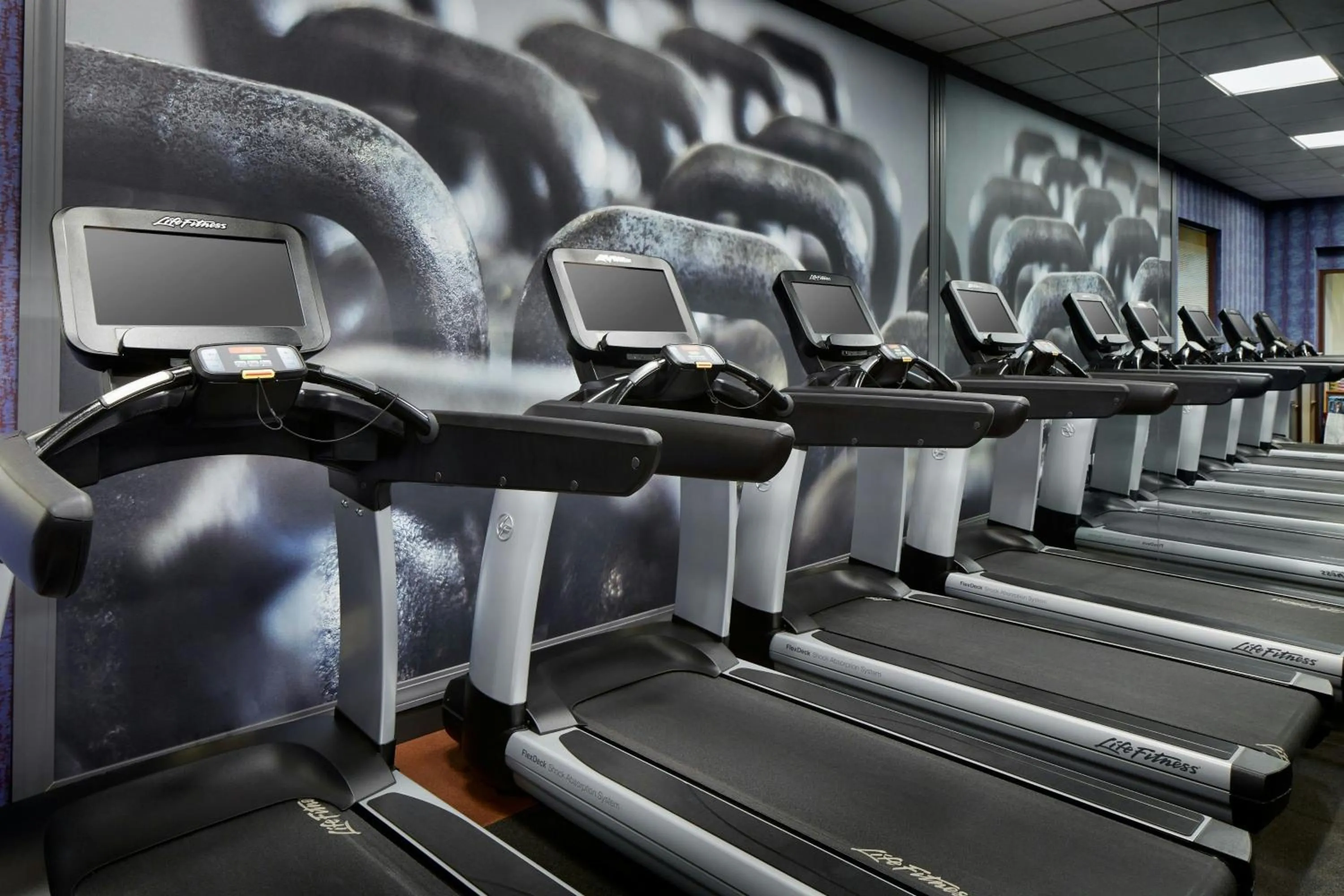 Fitness centre/facilities in Marriott Columbus Northwest