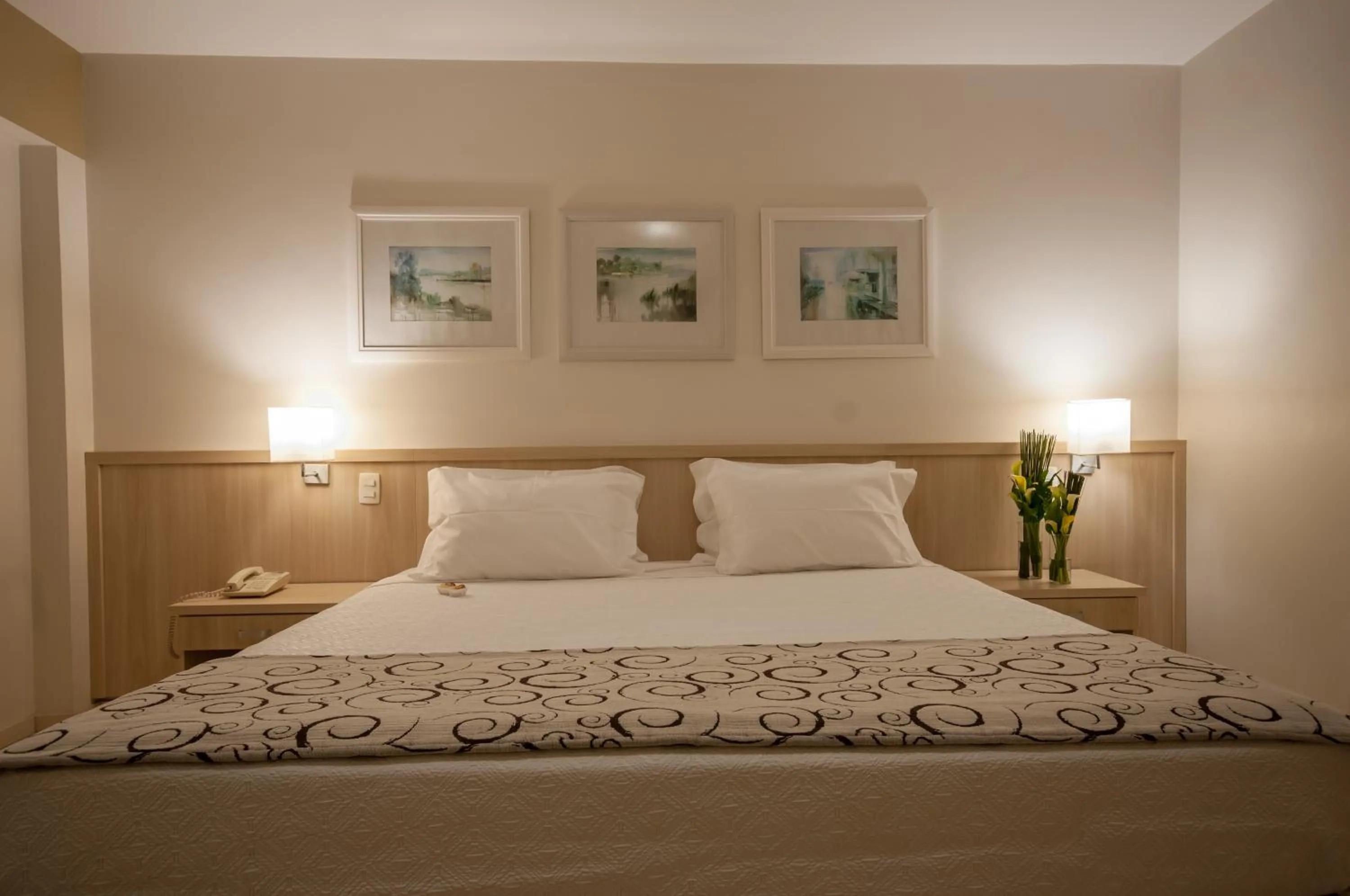 Bed in Saint Peter Hotel