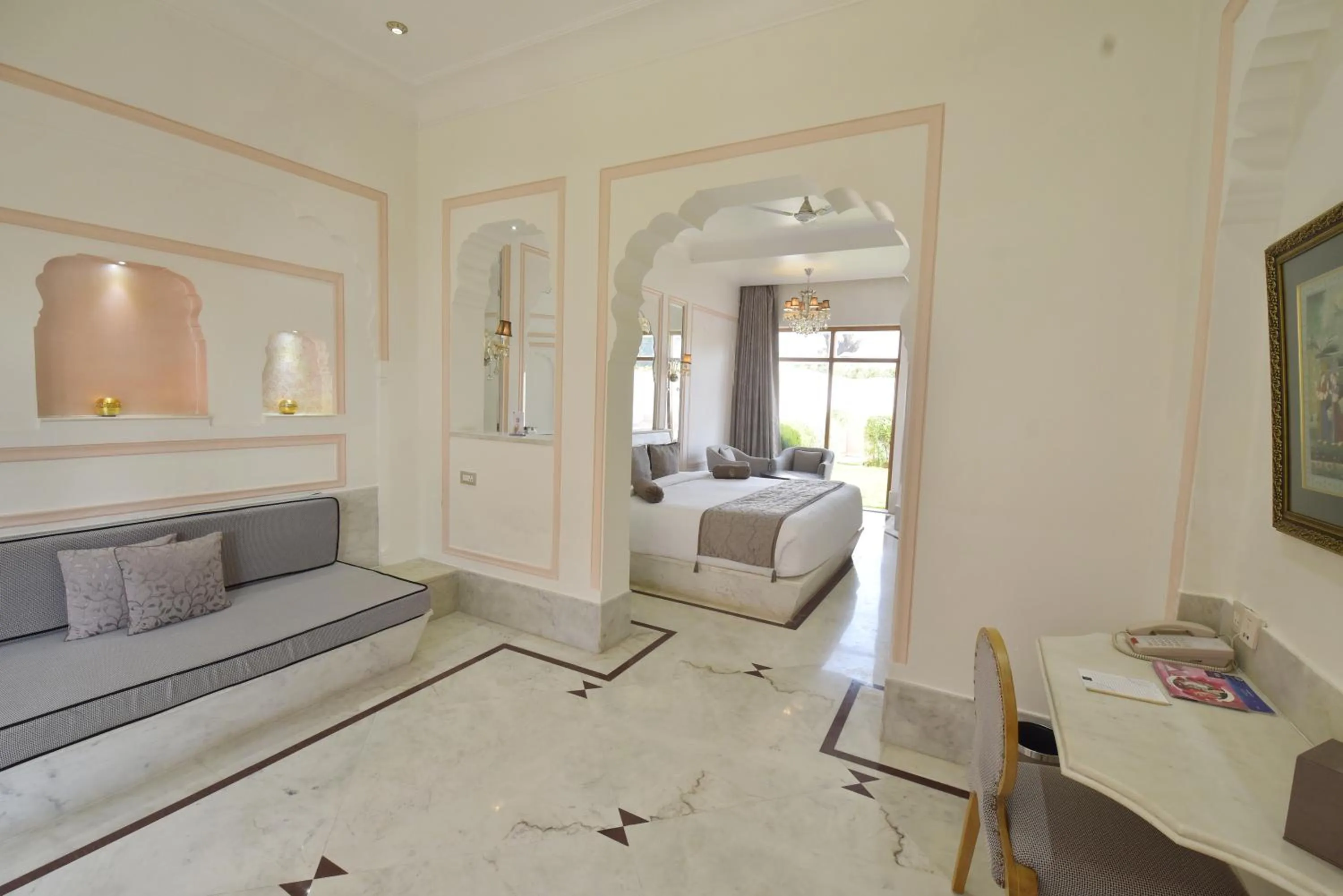 Living room, Bed in Buena Vista Luxury Garden Spa Resort