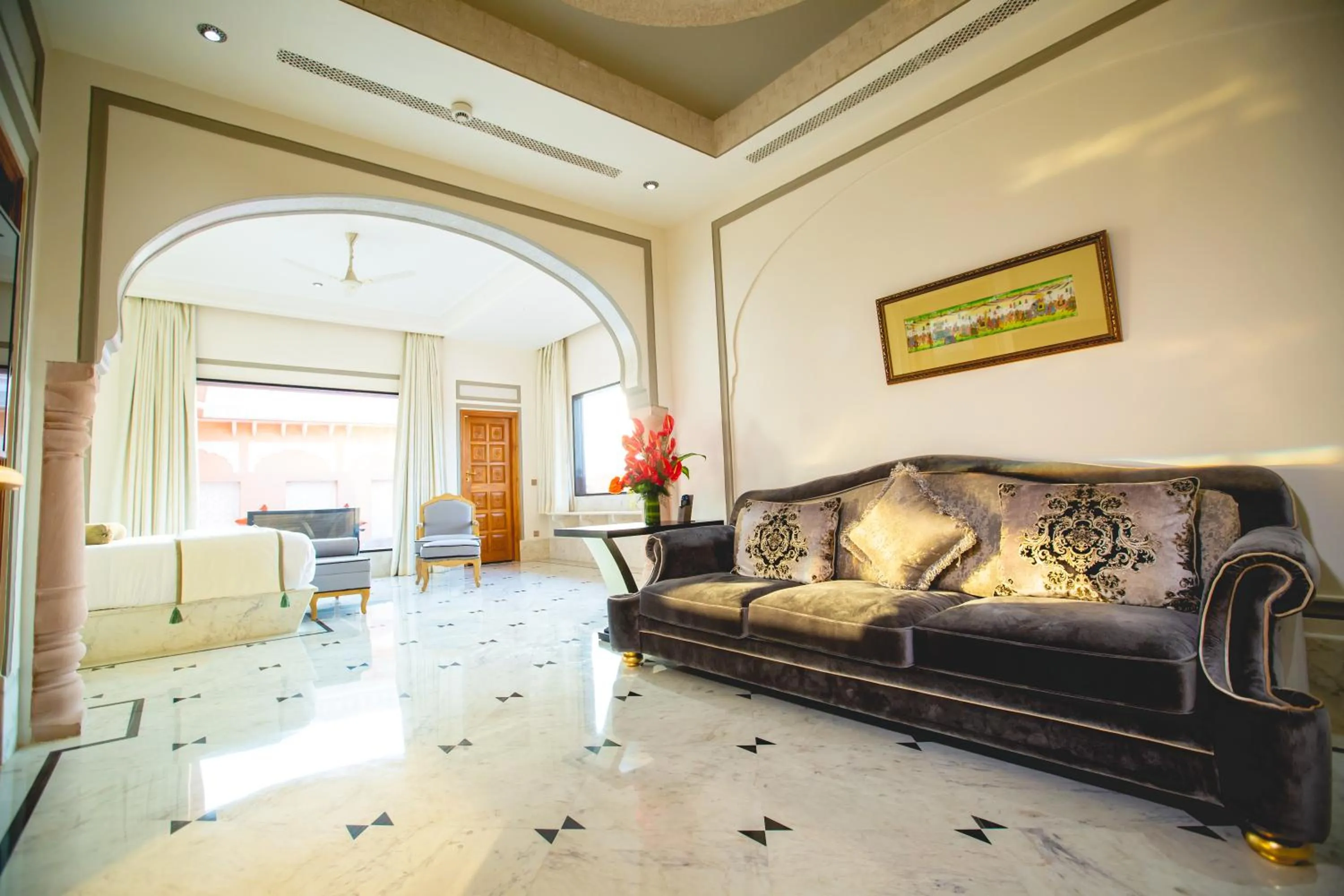 Living room in Buena Vista Luxury Garden Spa Resort