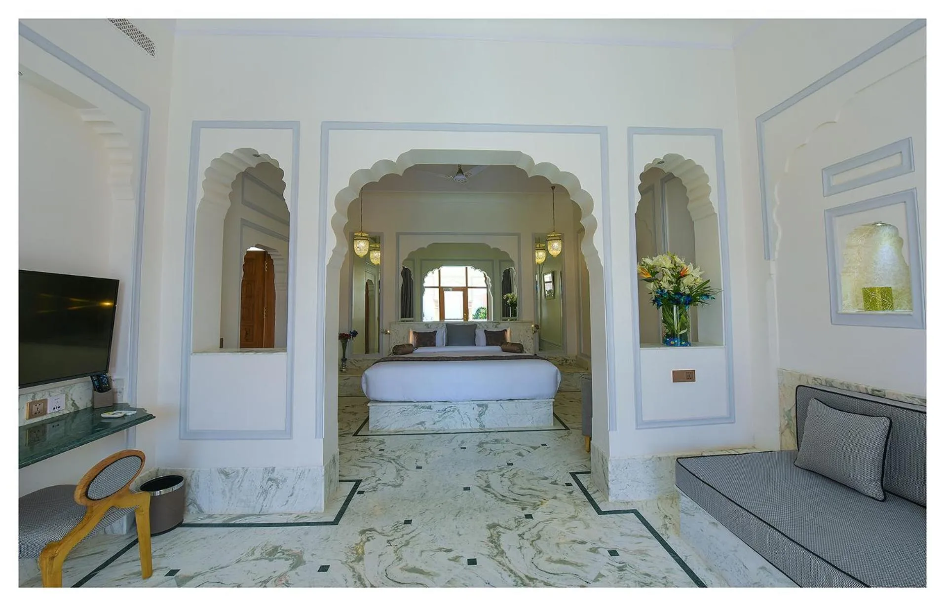 Living room, Bed in Buena Vista Luxury Garden Spa Resort