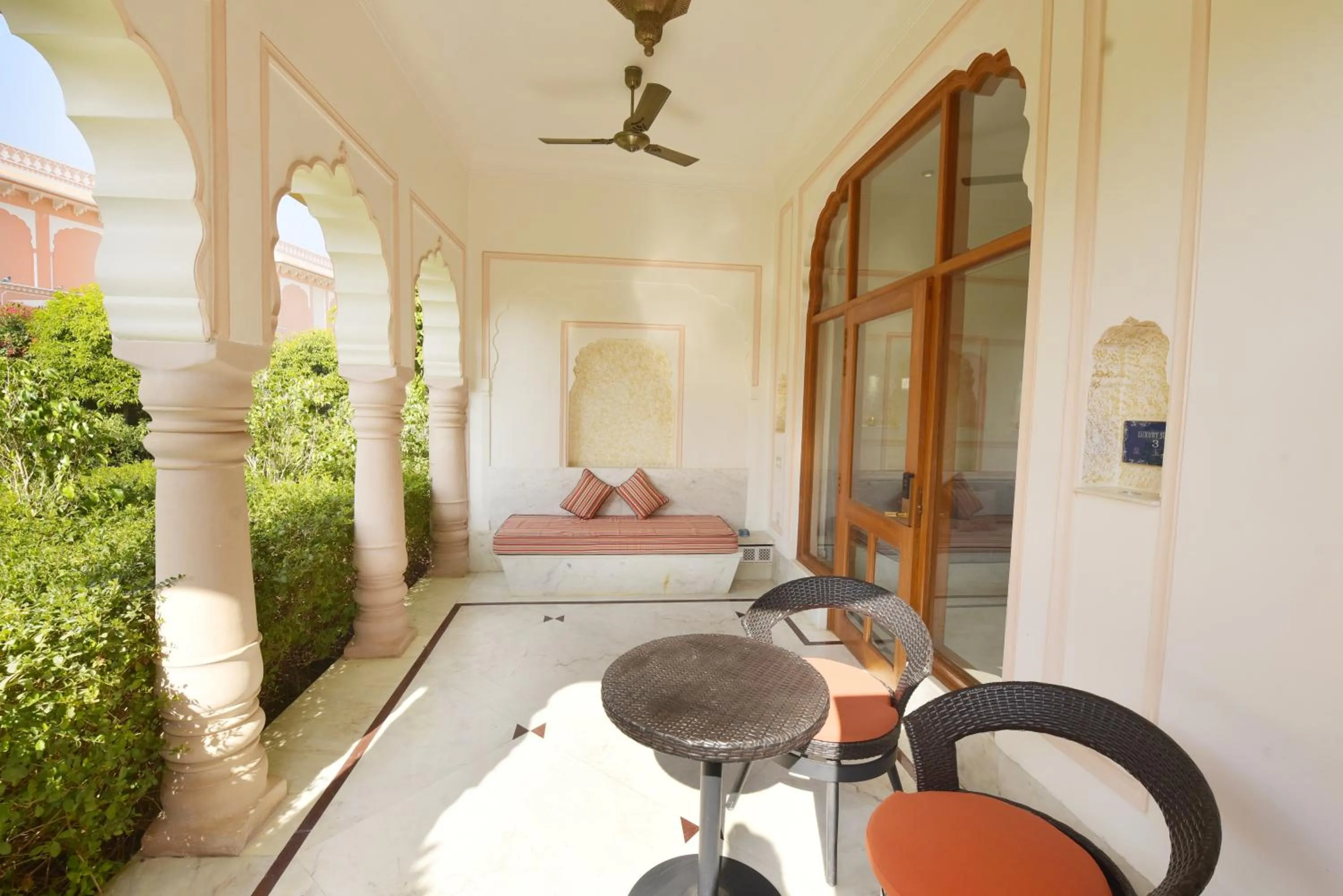 Seating area, Bed in Buena Vista Luxury Garden Spa Resort