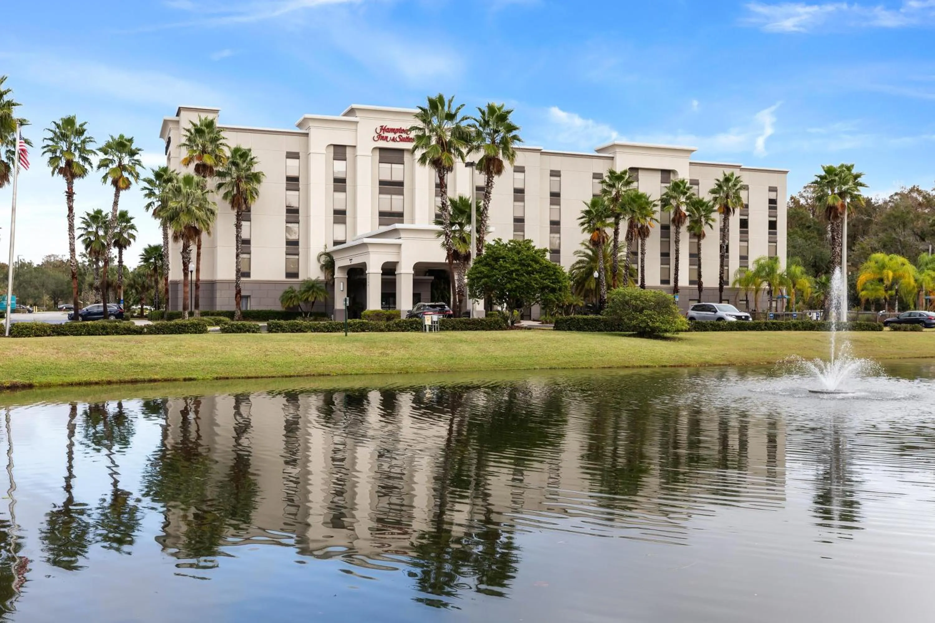 Property building in Hampton Inn & Suites Tampa-Wesley Chapel