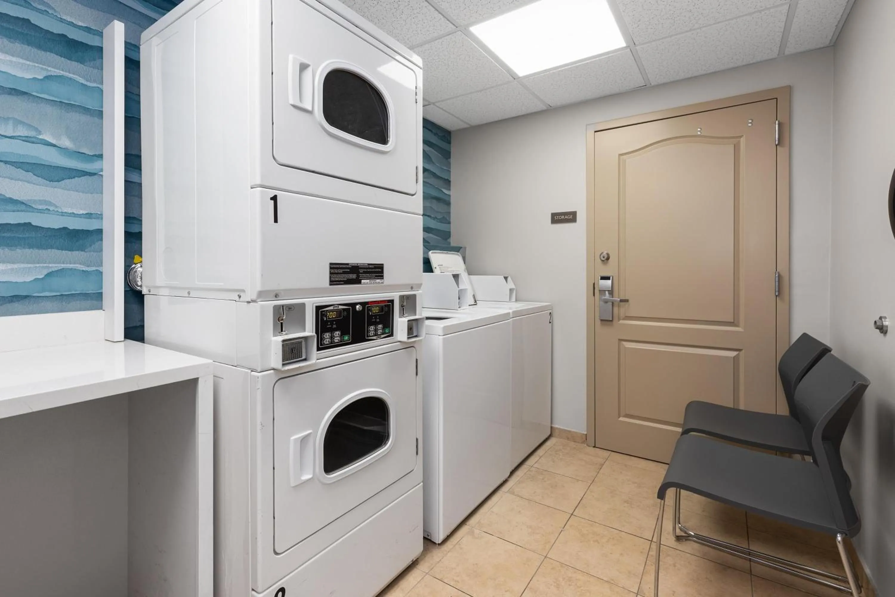 laundry in Hampton Inn & Suites Tampa-Wesley Chapel
