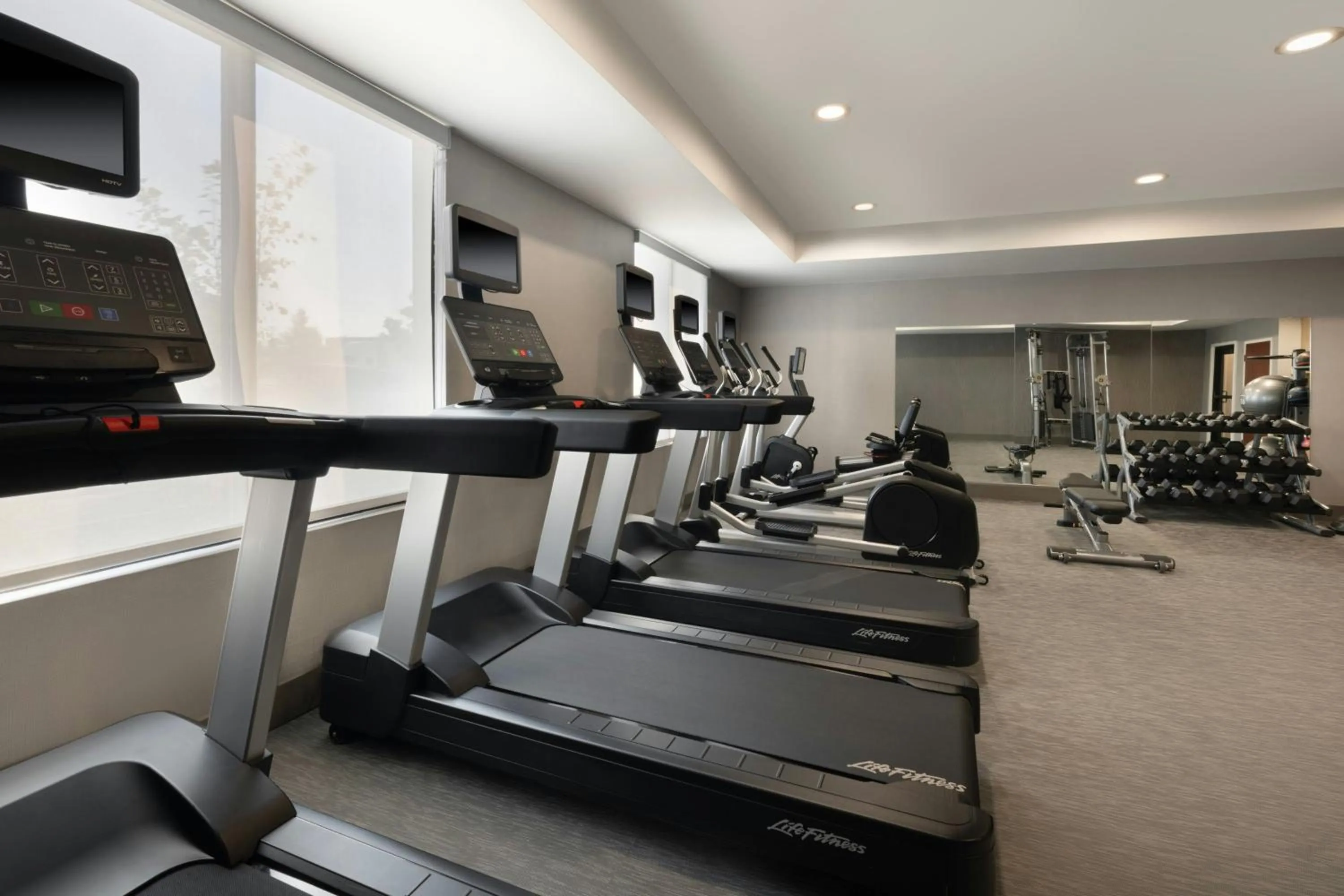 Fitness centre/facilities in Courtyard Casper