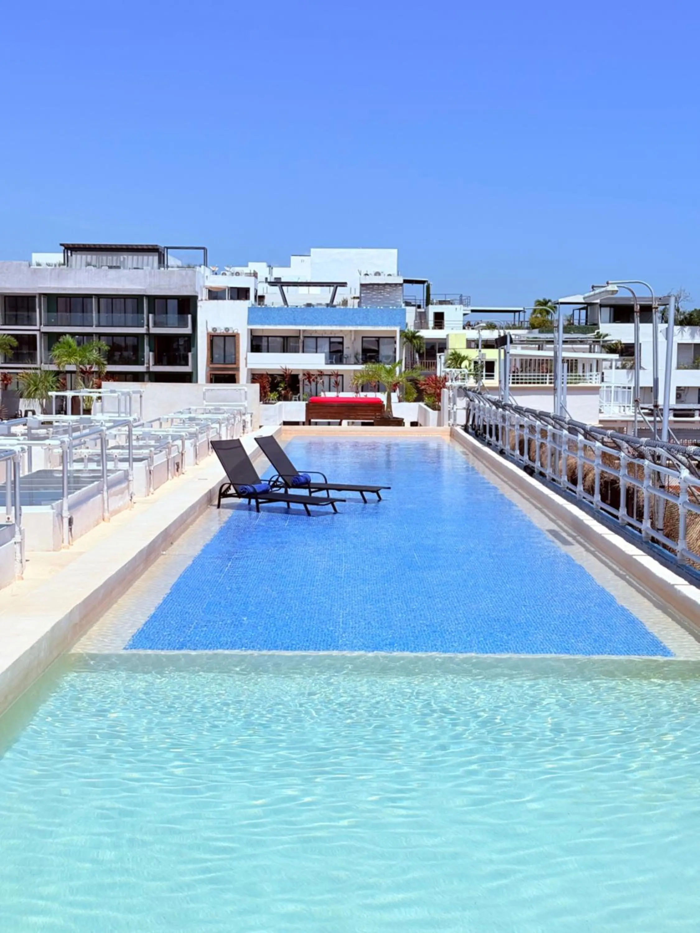 Swimming pool in Reina Roja Hotel Boutique