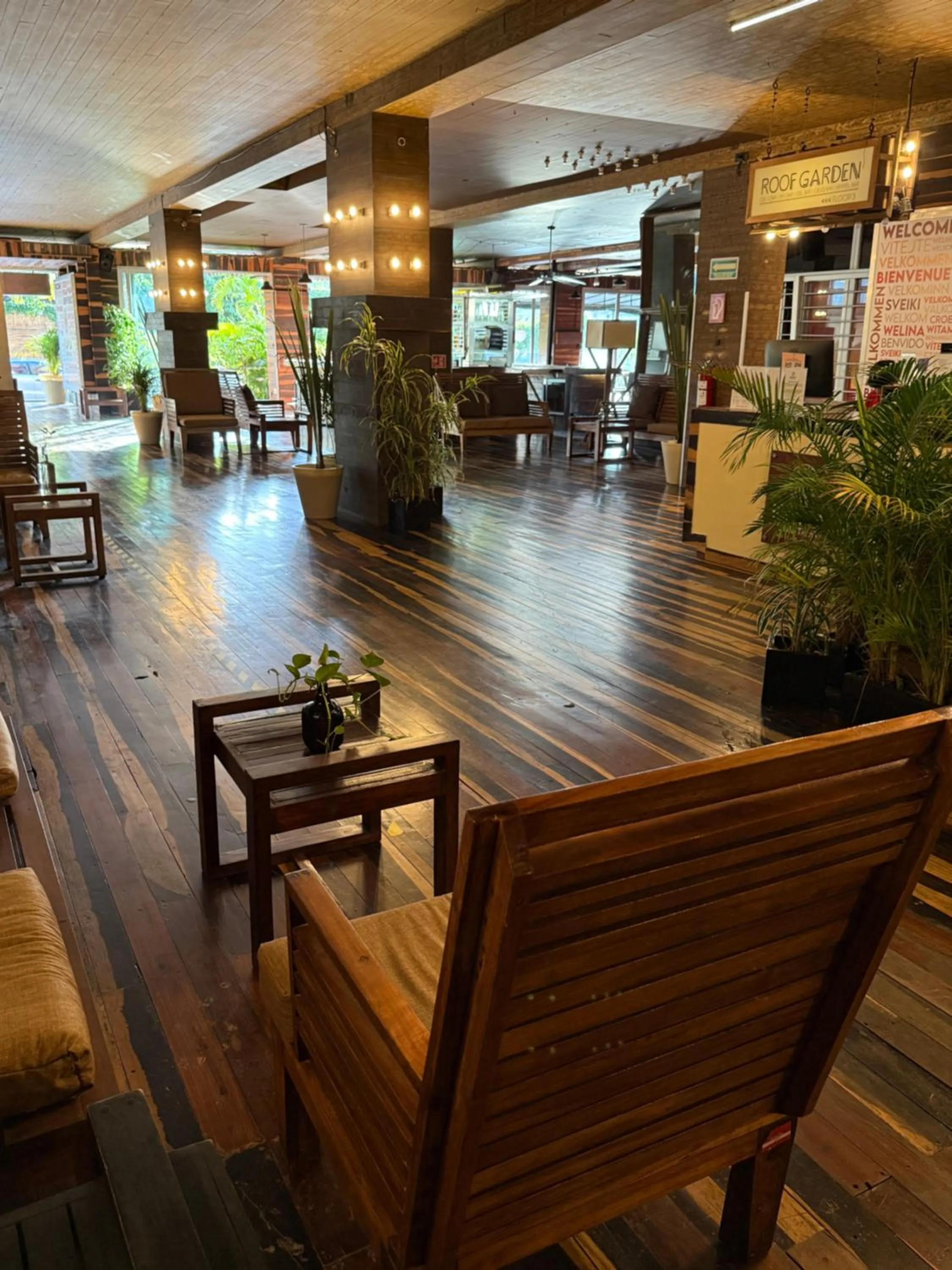 Seating area in Reina Roja Hotel Boutique
