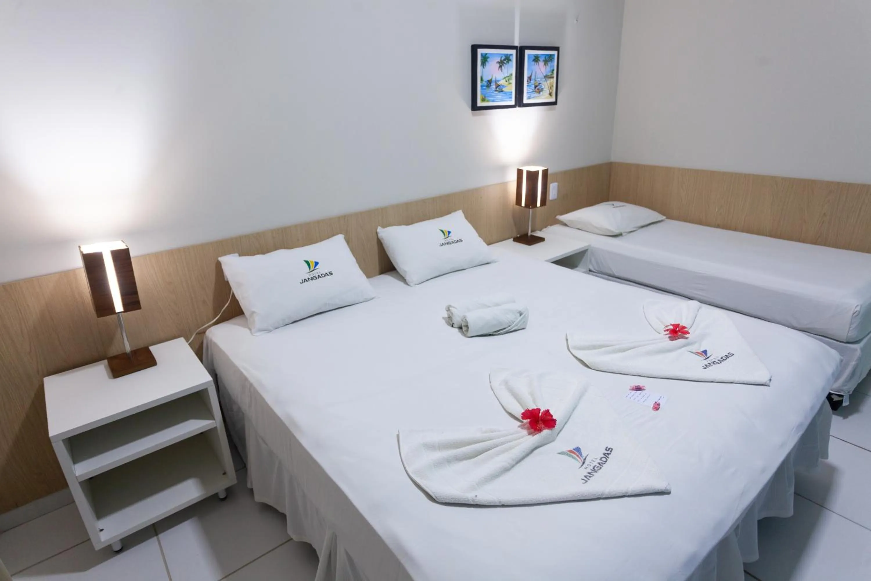 Bedroom, Bed in Hotel Jangadas