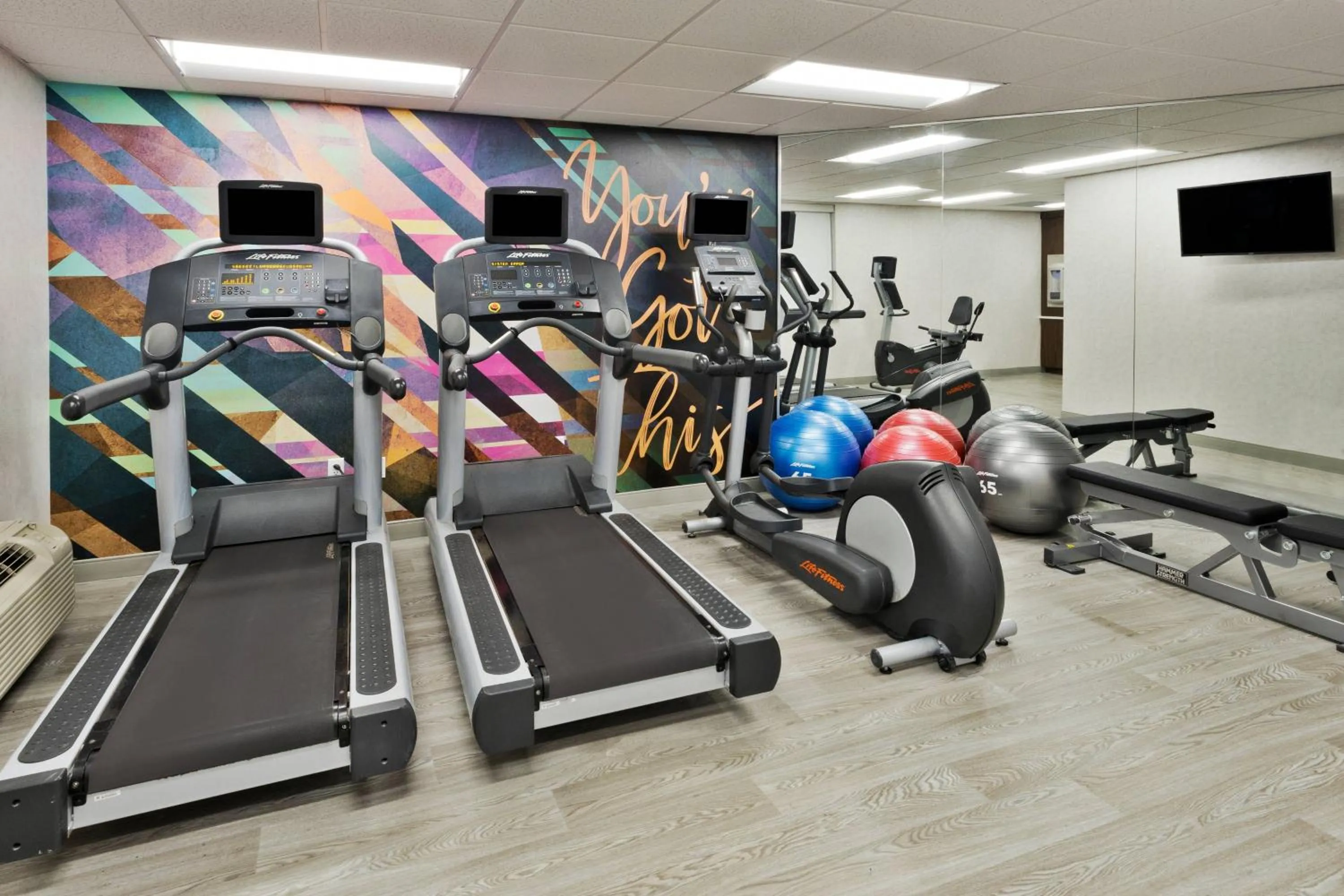 Fitness centre/facilities in Residence Inn Columbus