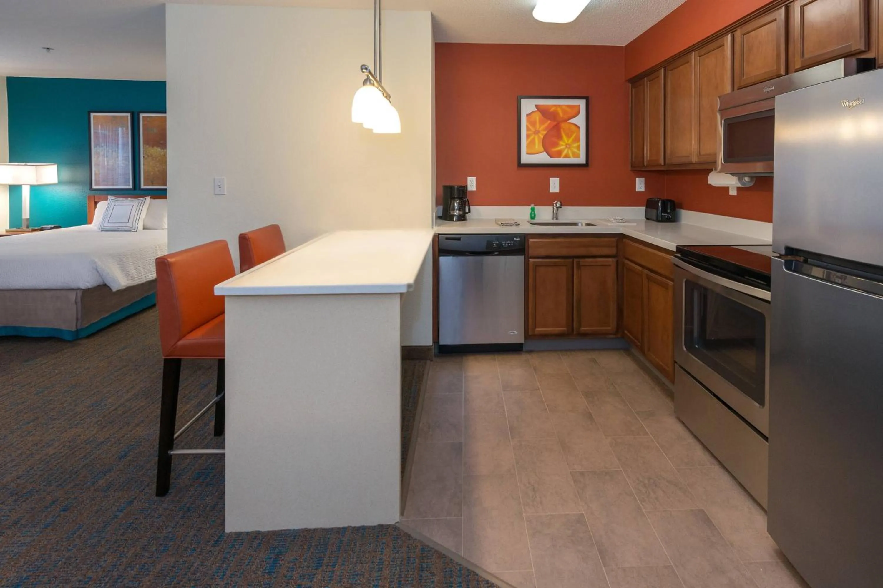 Kitchen or kitchenette in Residence Inn Columbus
