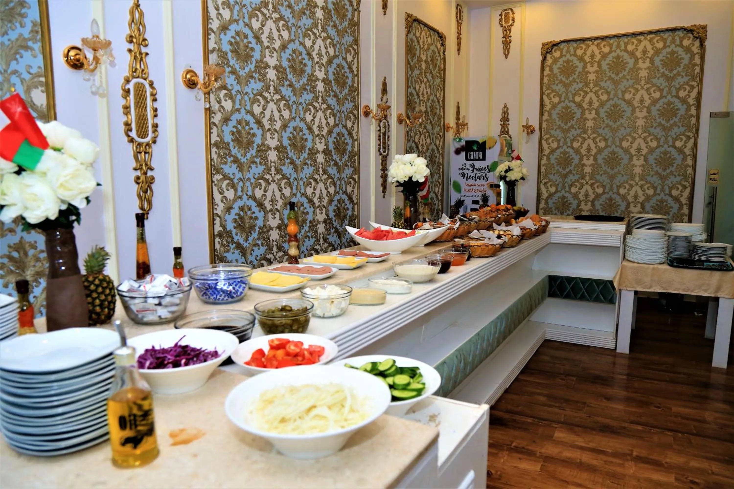 Food close-up in Al Dyafa Hotel Suites