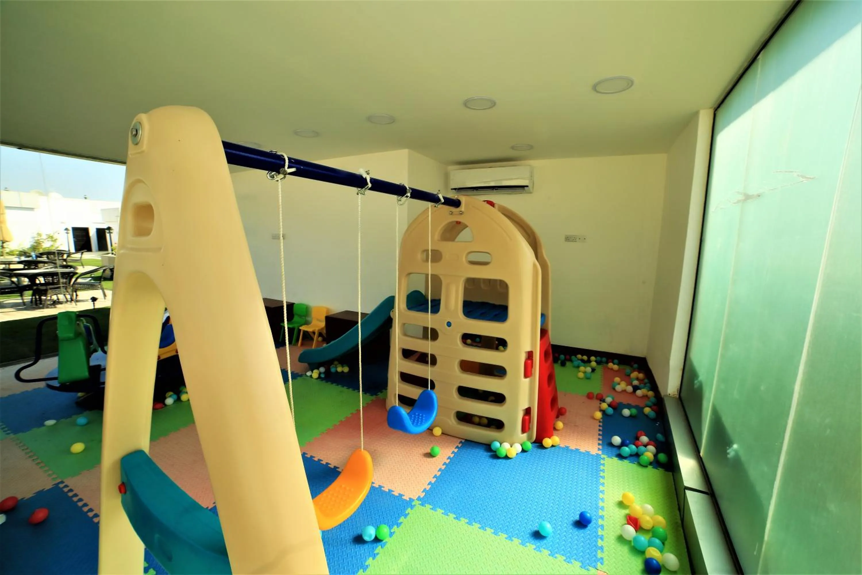 Children play ground in Al Dyafa Hotel Suites