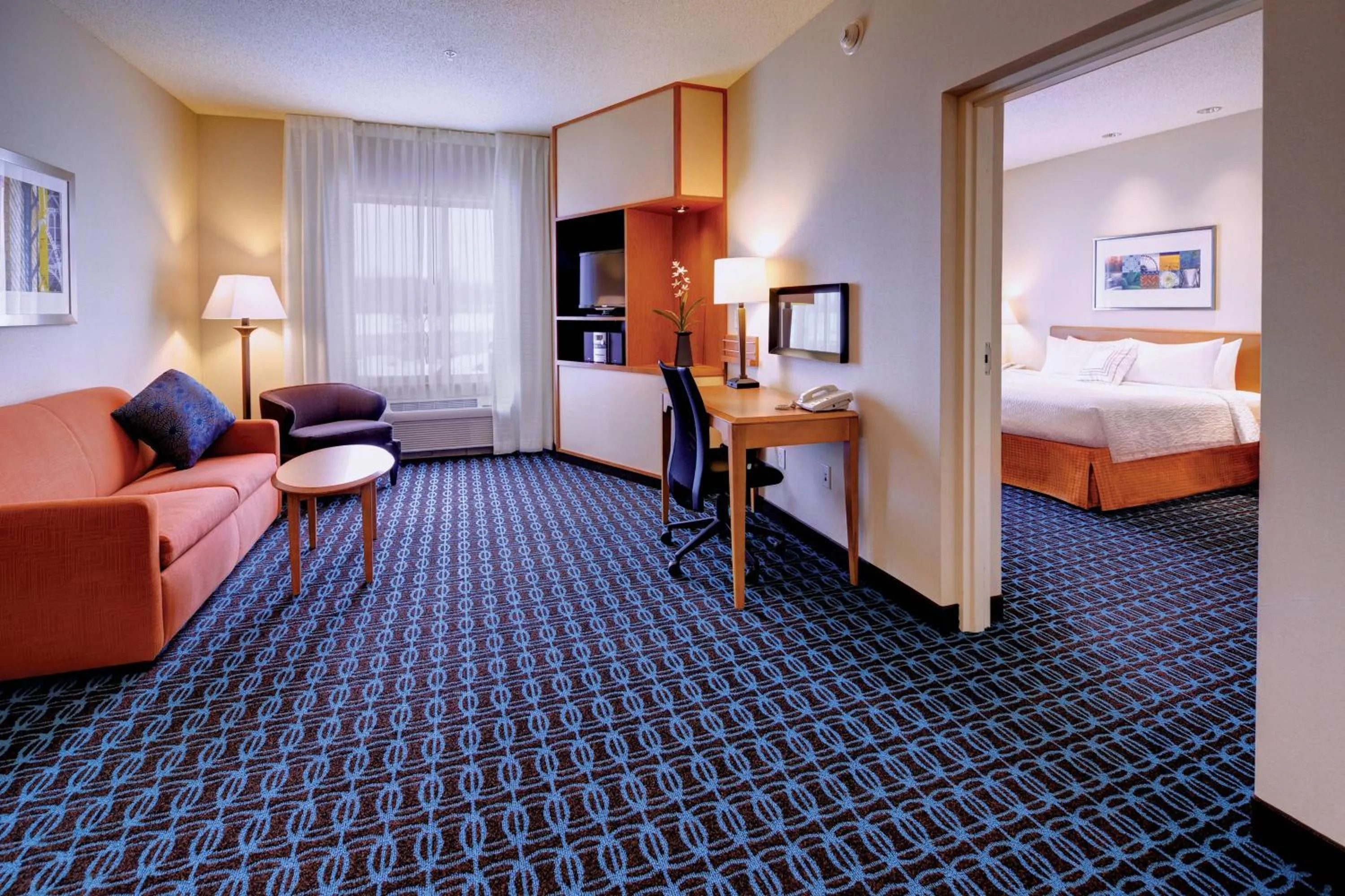 Bedroom, Bed in Fairfield Inn & Suites by Marriott Wausau