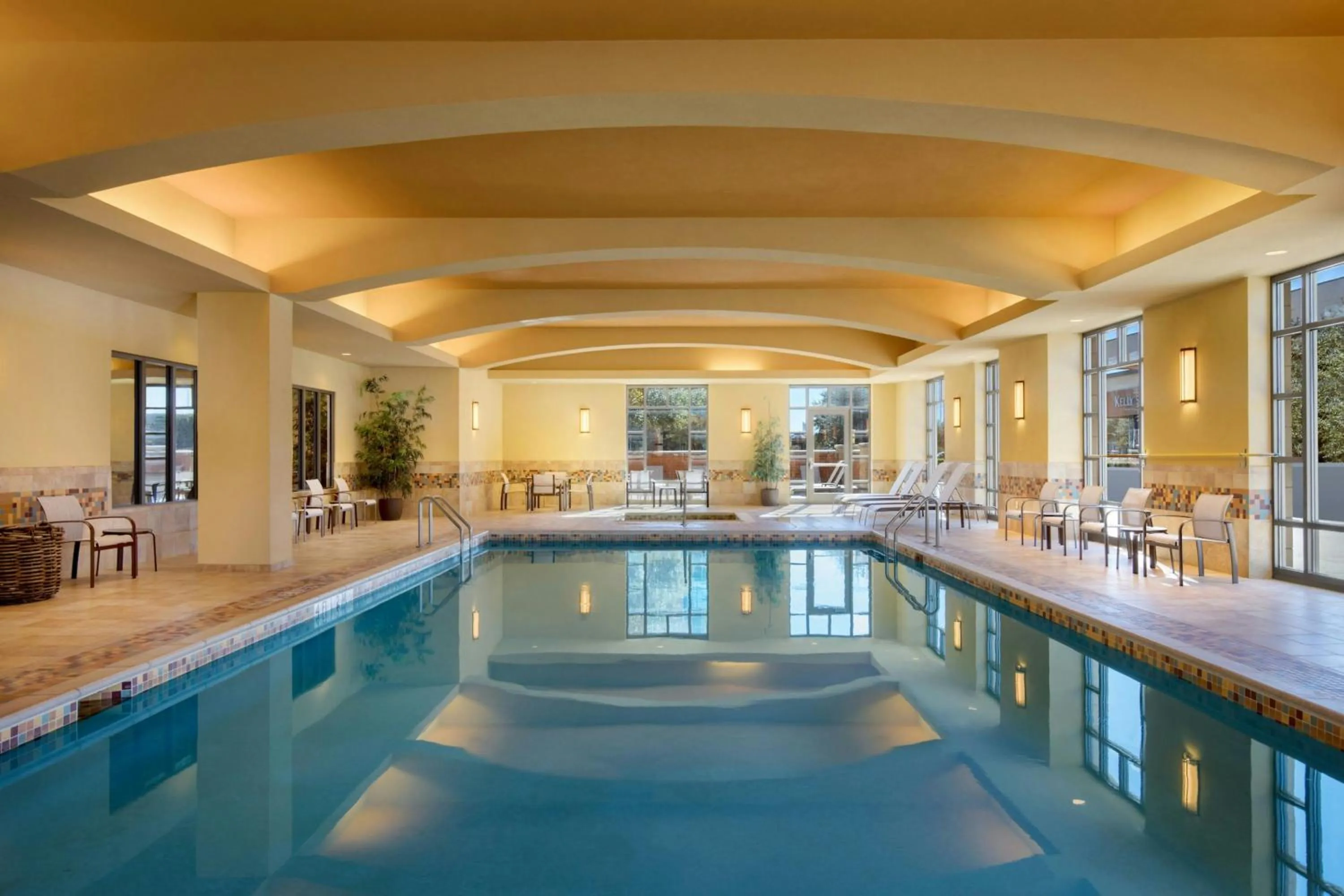 Swimming pool in Courtyard by Marriott Dallas Allen at Allen Event Center