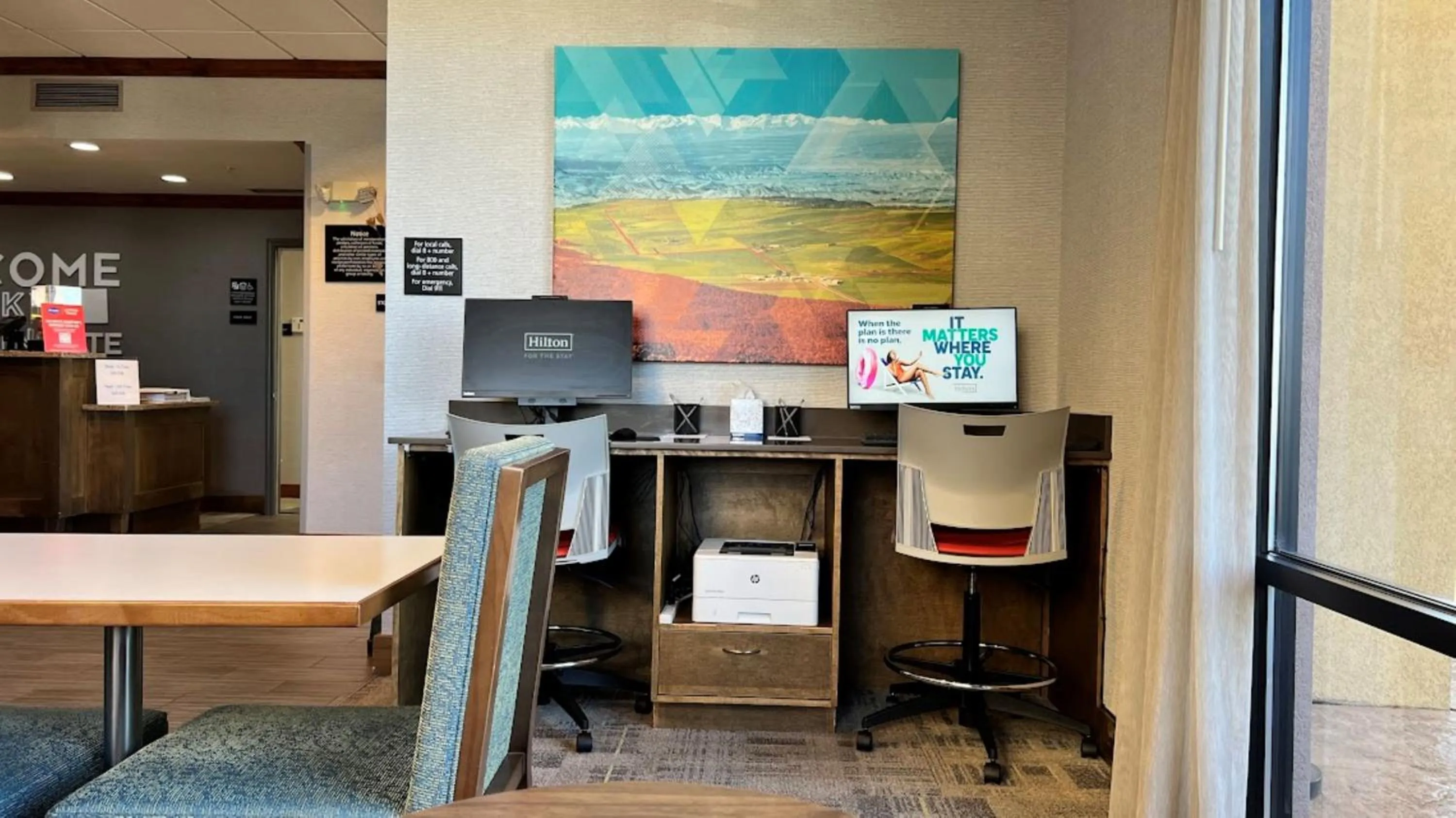 Lobby or reception in Hampton Inn by Hilton Montrose