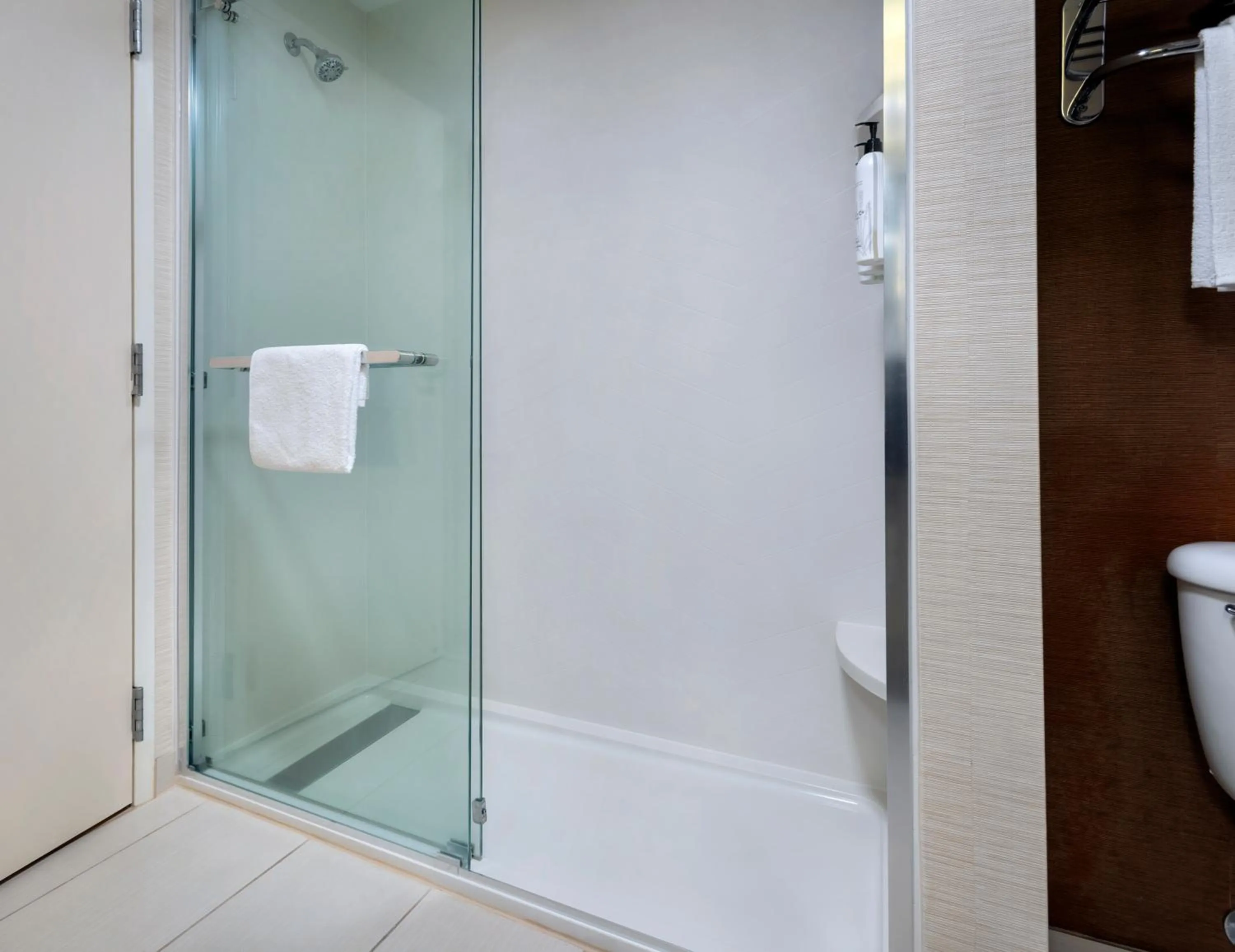 Shower in Fairfield Inn & Suites by Marriott Dover