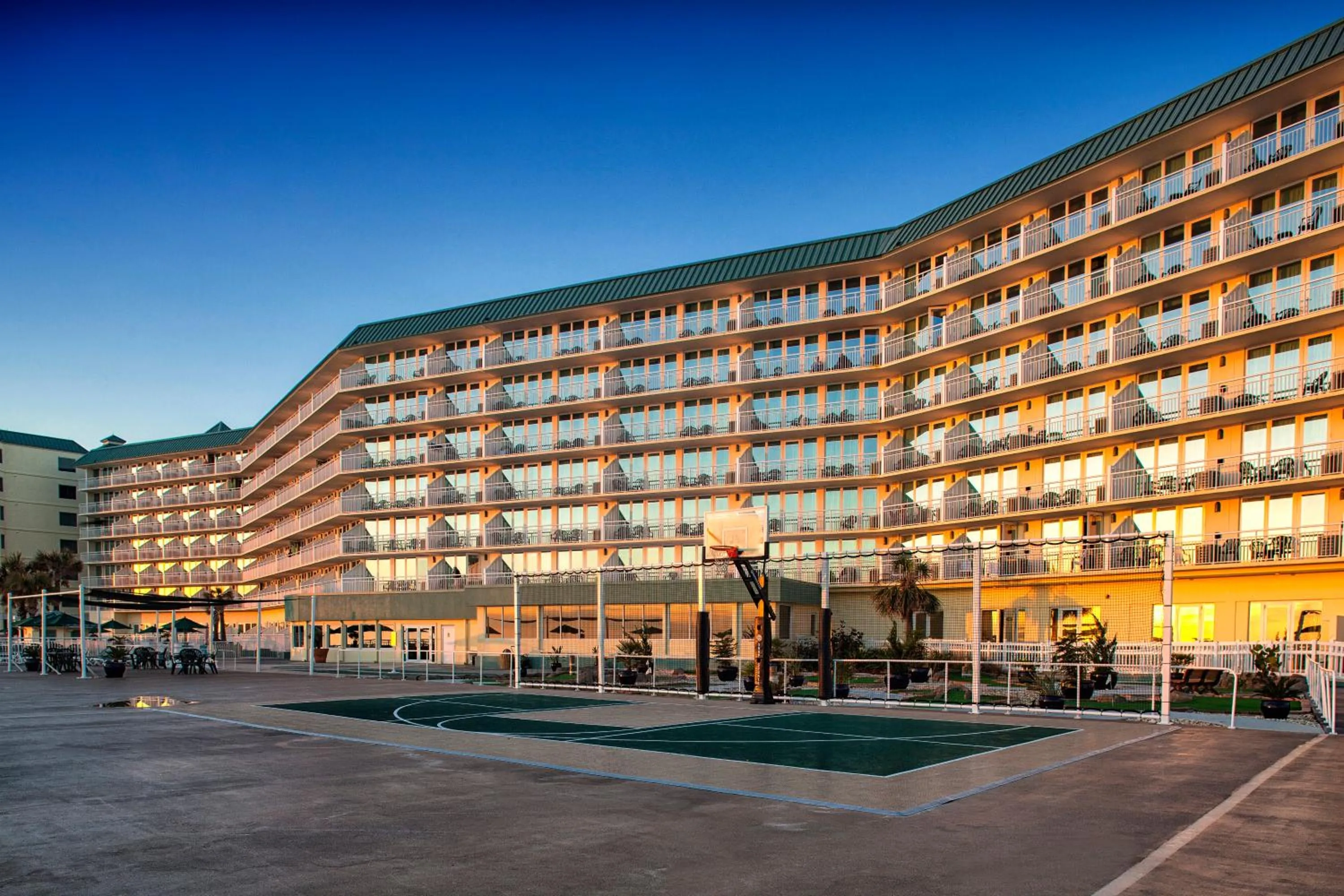 Property building in Royal Floridian Resort by Spinnaker