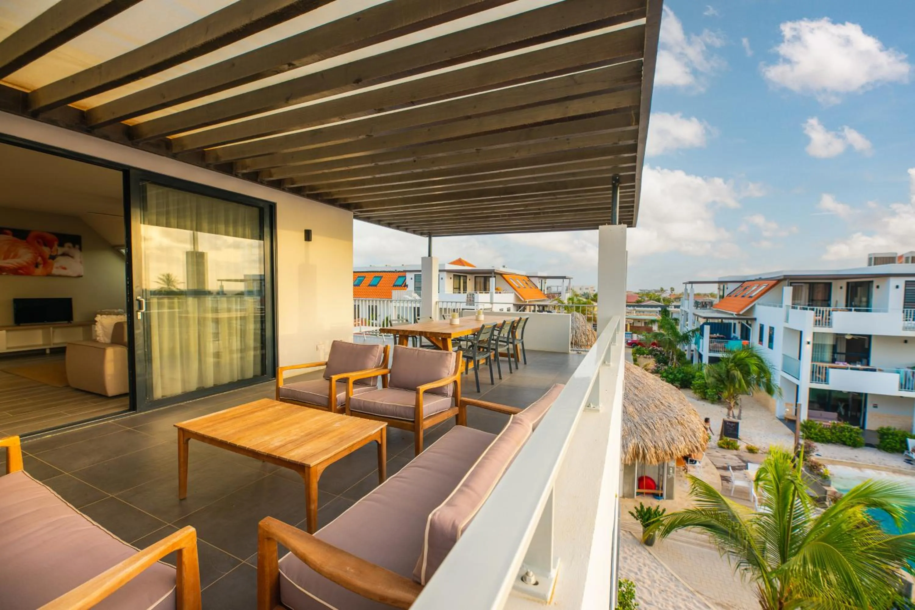 Balcony/Terrace in Resort Bonaire