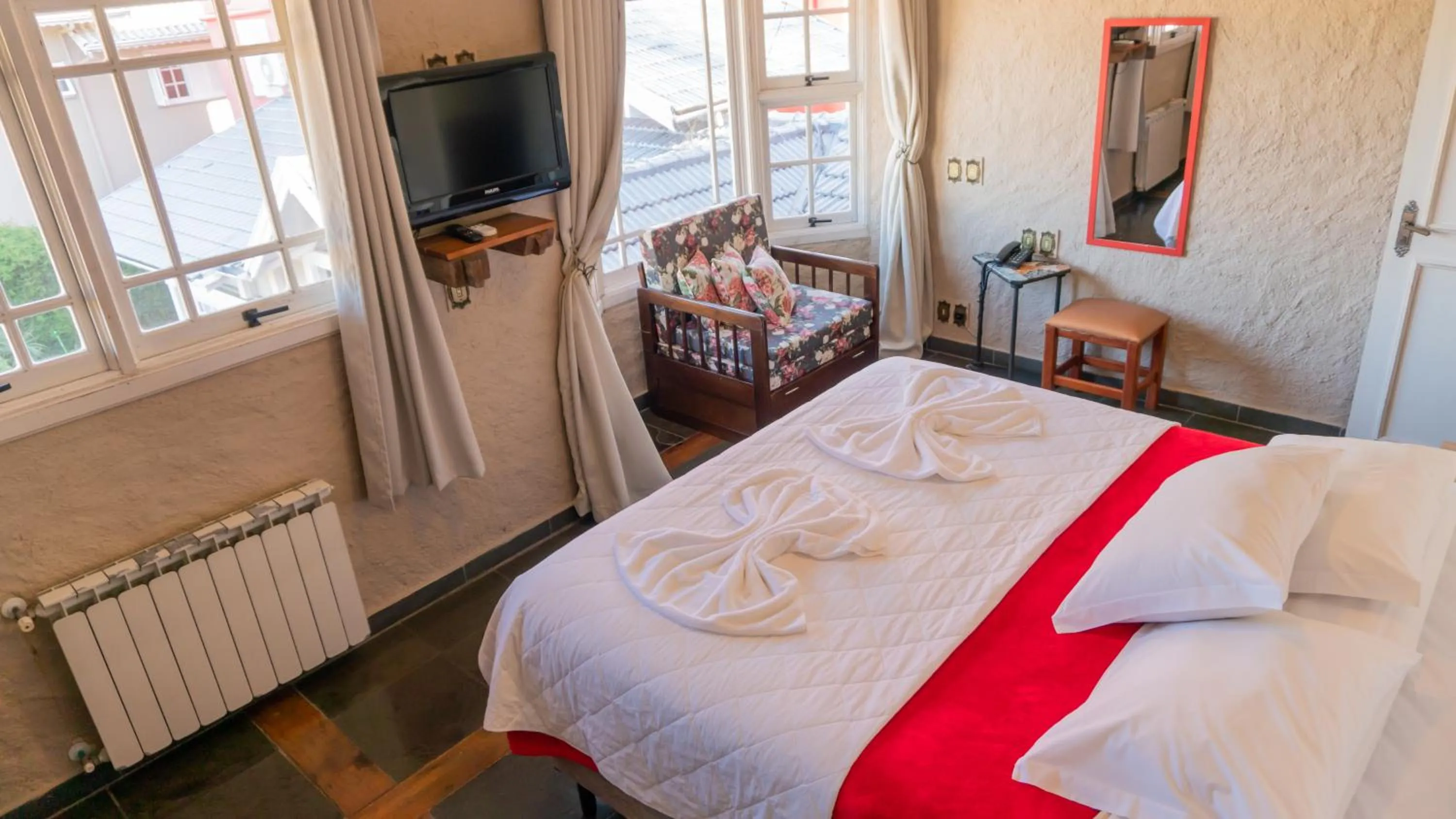 Bed in Aardvark Inn Pousada