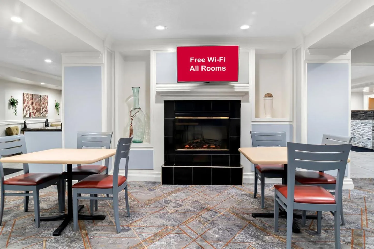 Lobby or reception in Red Roof Inn Auburn Hills