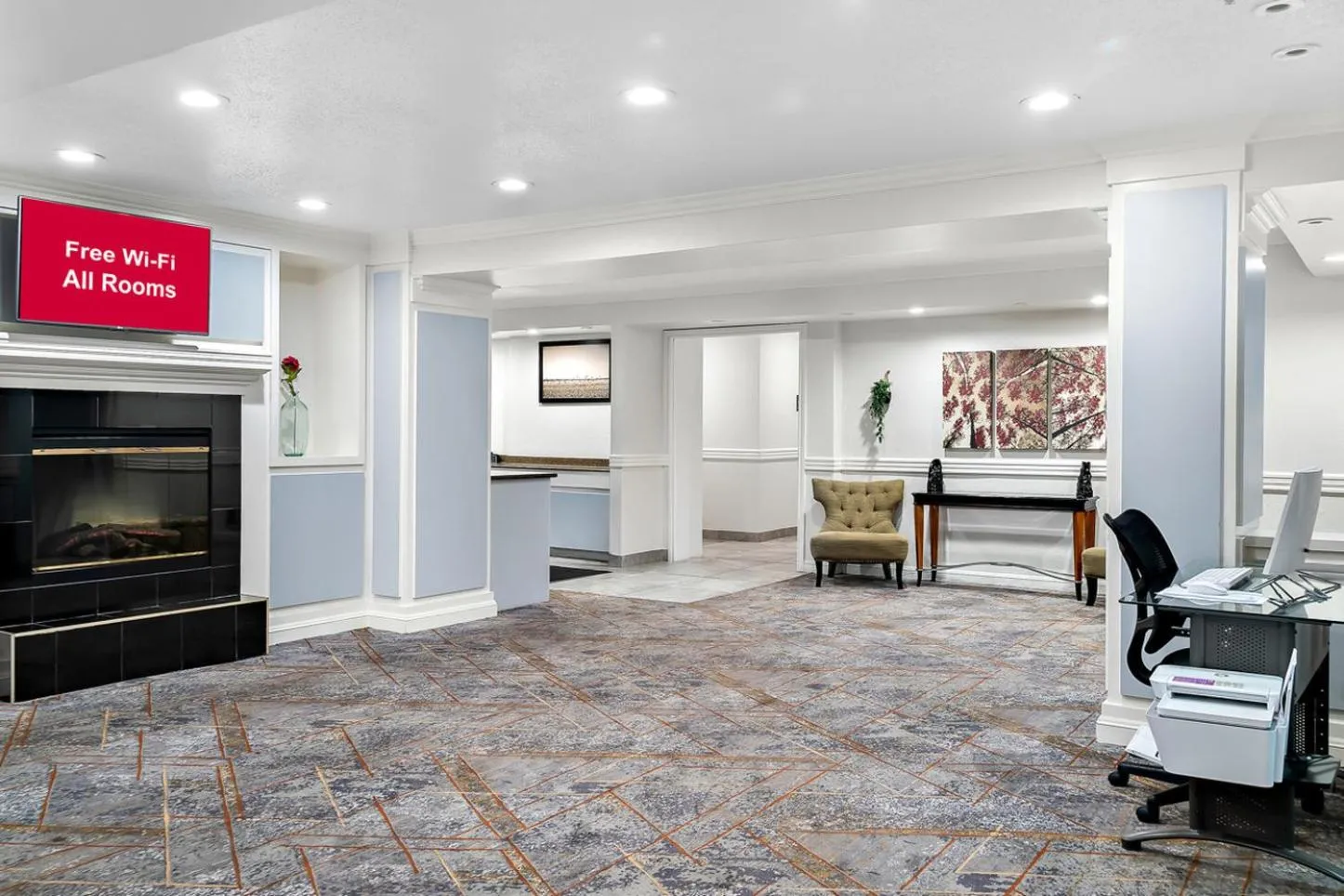 Lobby or reception in Red Roof Inn Auburn Hills