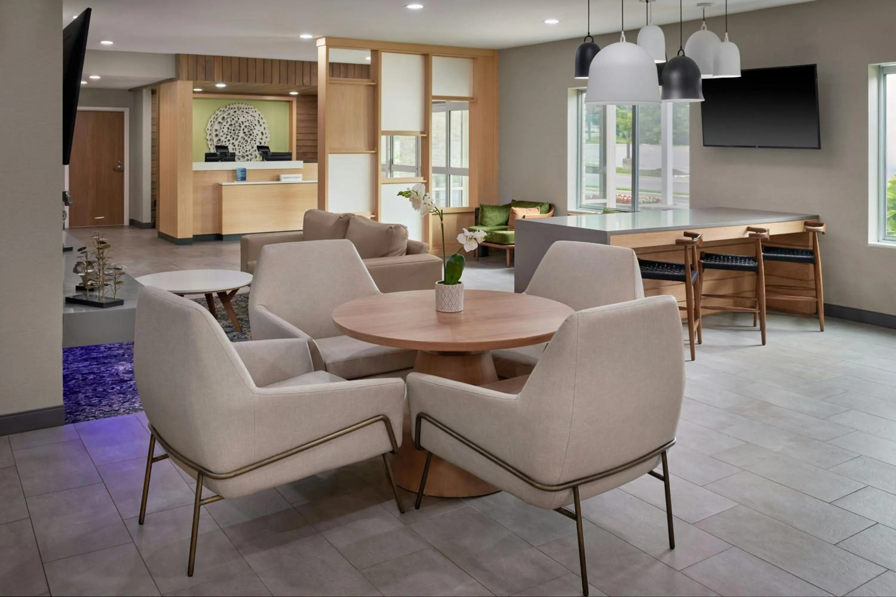 Lobby or reception in Fairfield Inn & Suites Detroit Farmington Hills