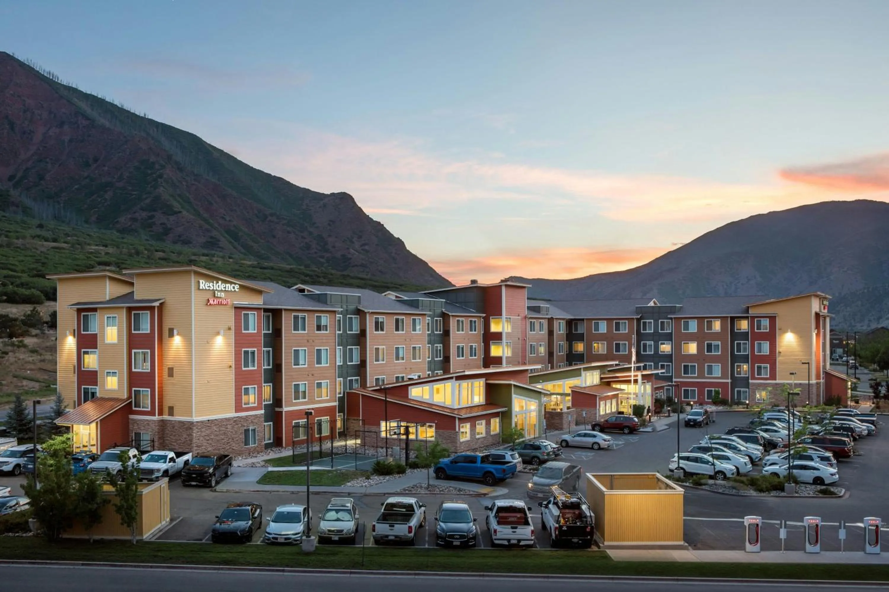 Property building in Residence Inn Glenwood Springs