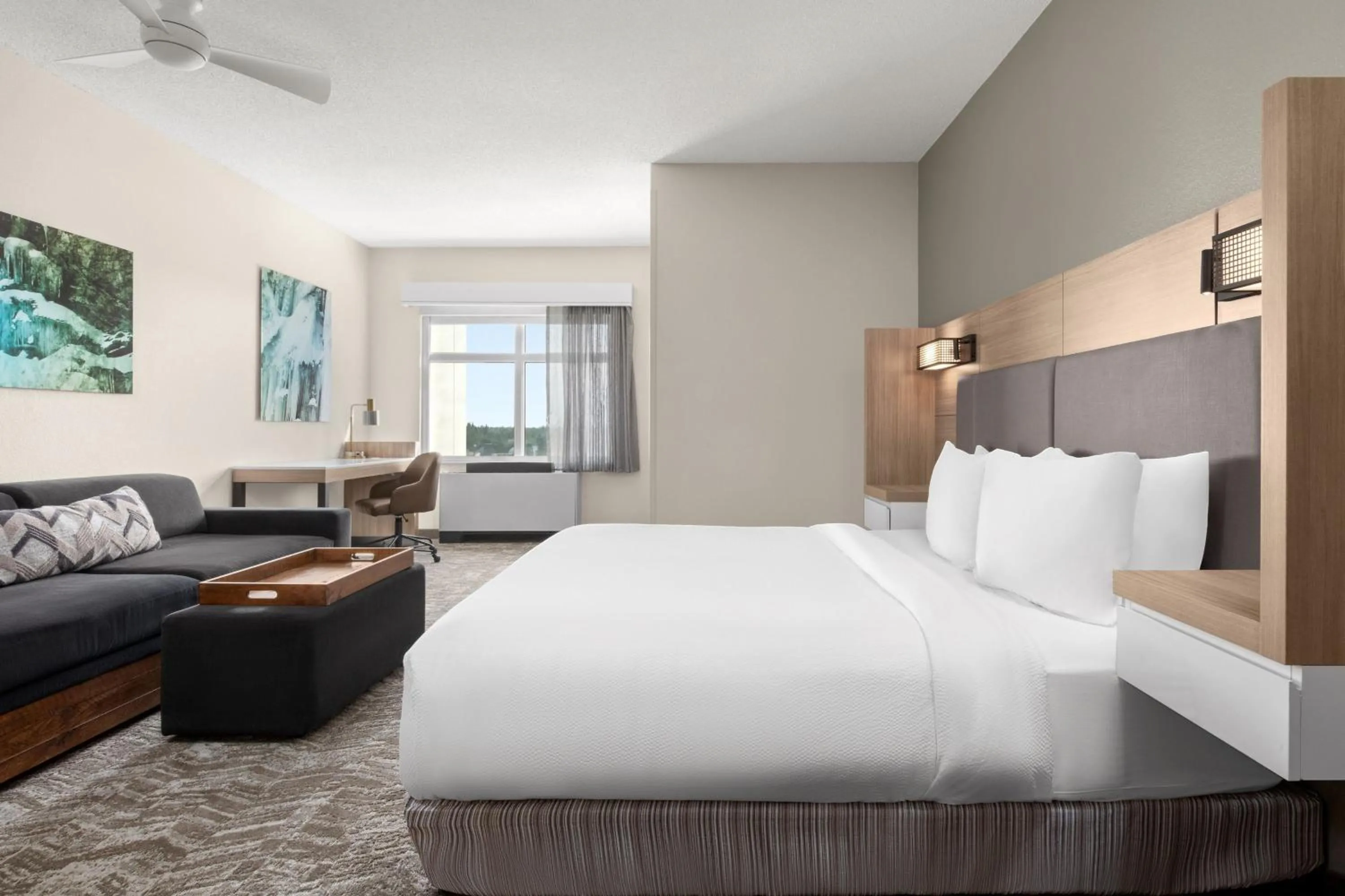 Photo of the whole room, Bed in SpringHill Suites by Marriott Fairbanks