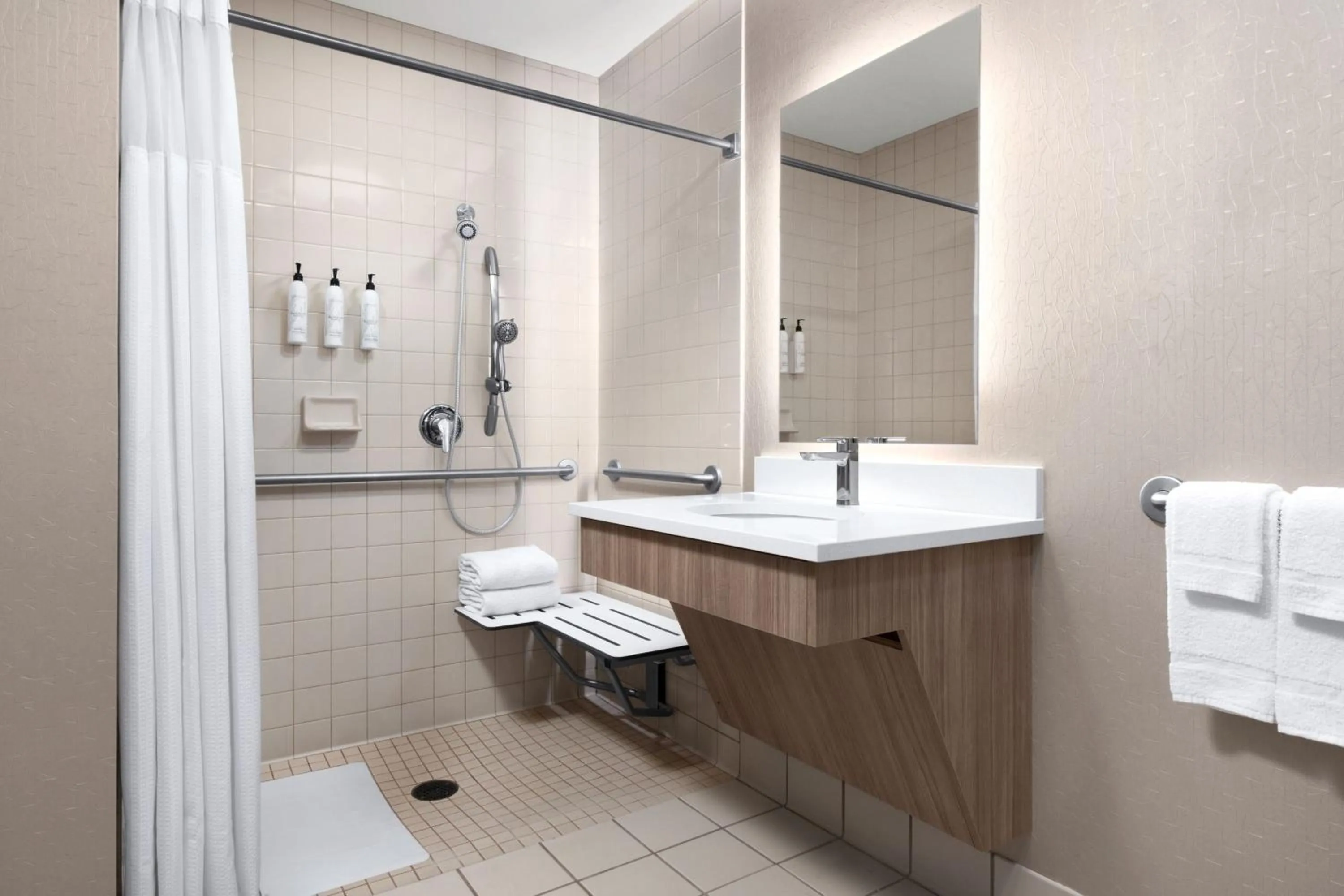 Bathroom in SpringHill Suites by Marriott Fairbanks