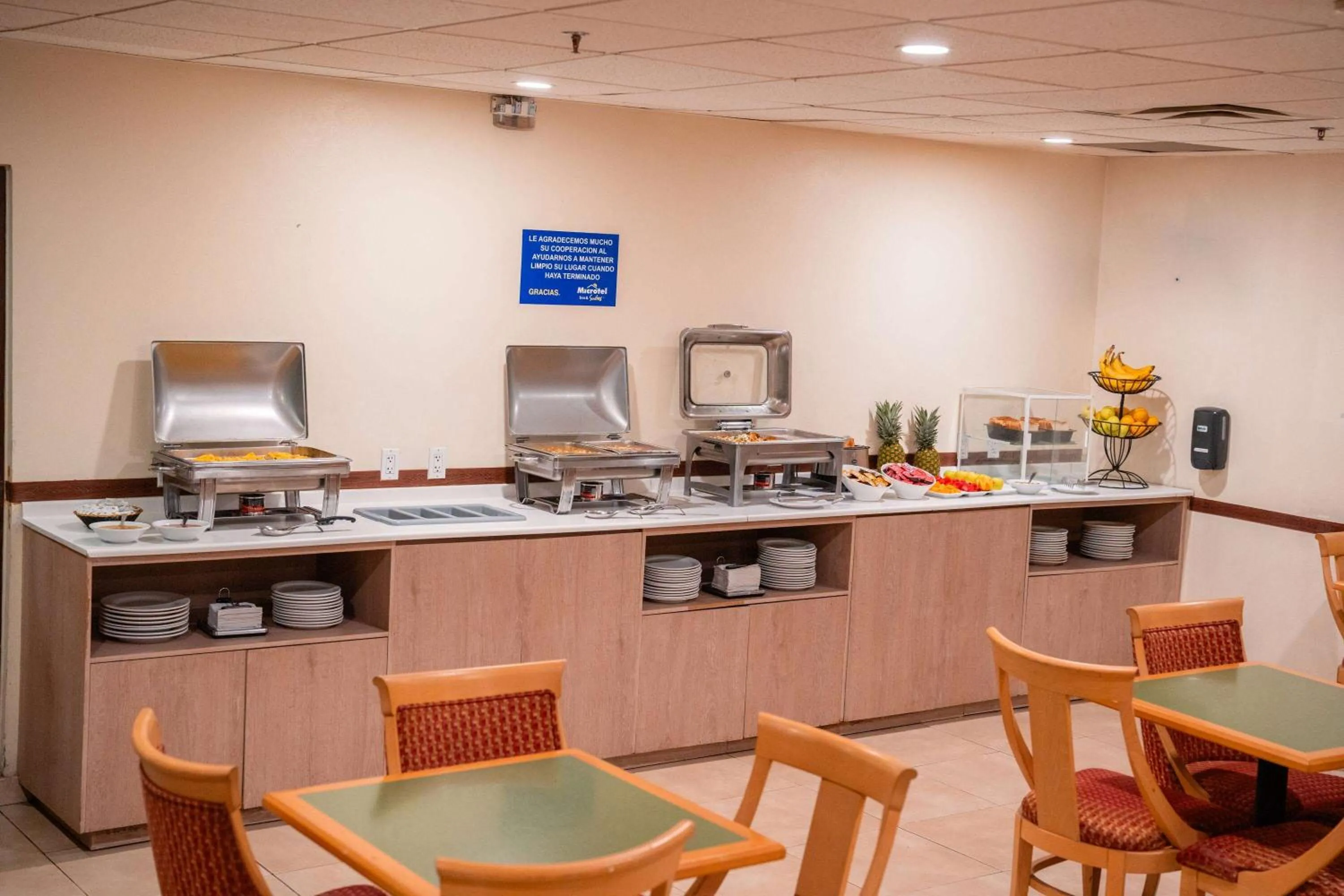 Breakfast in Microtel Inn and Suites by Wyndham Ciudad Juarez, US Consulate