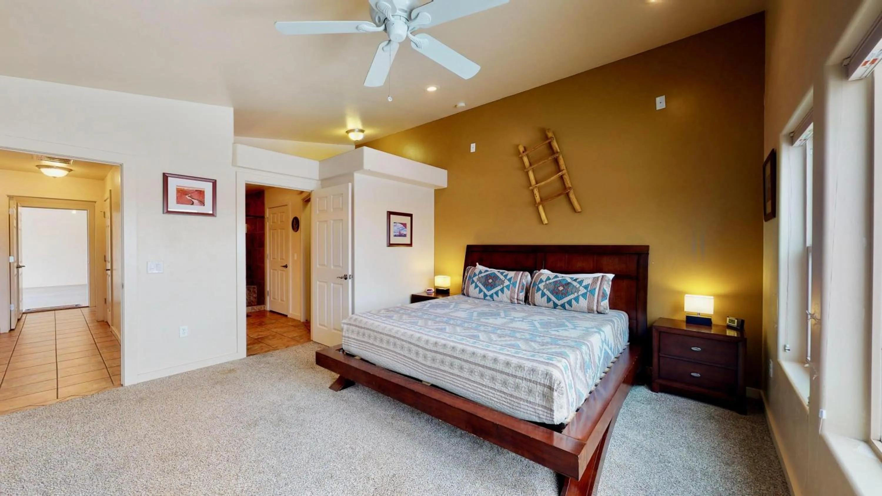 Bed in Desert Oasis #X1