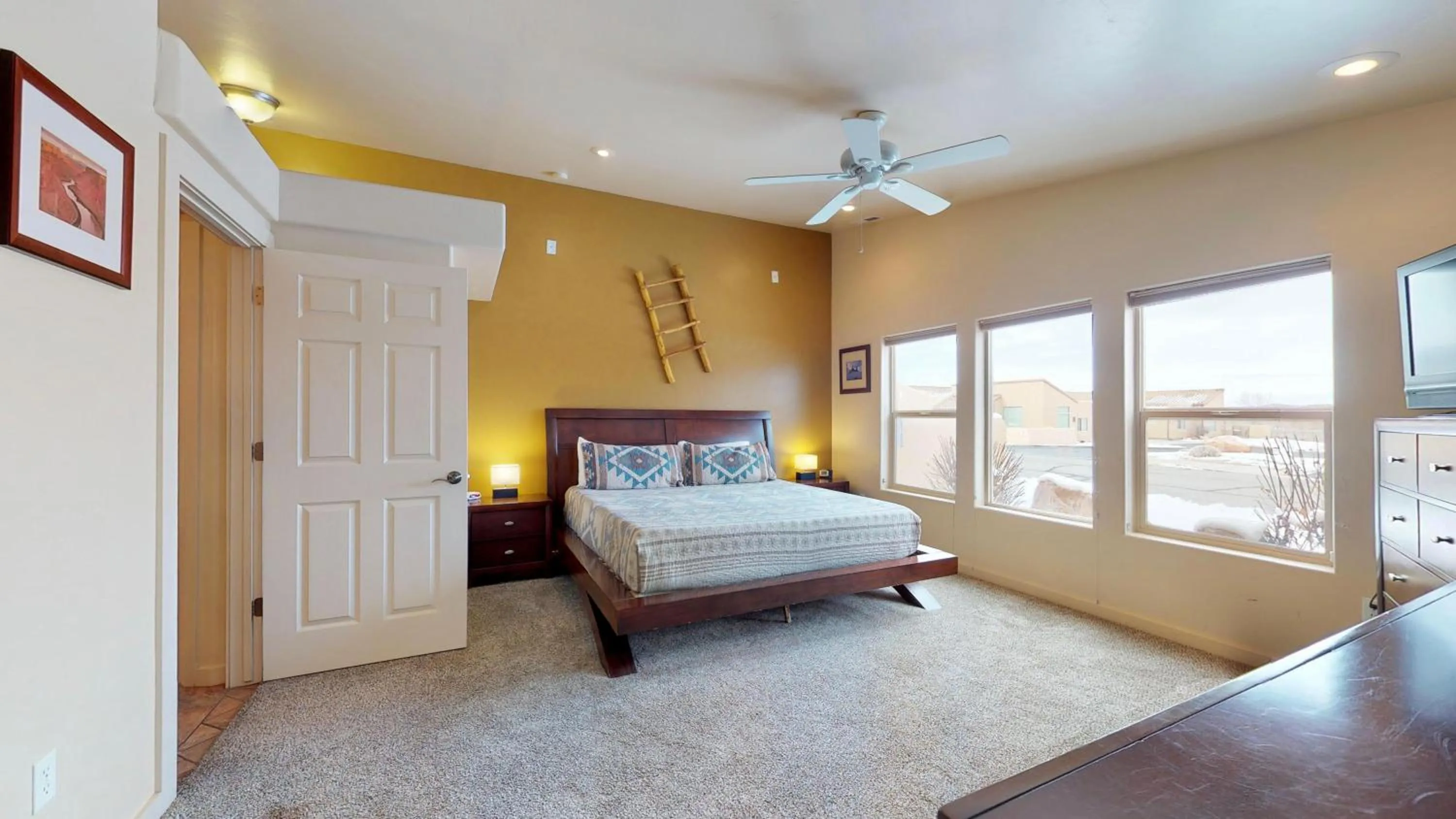 Bed in Desert Oasis #X1