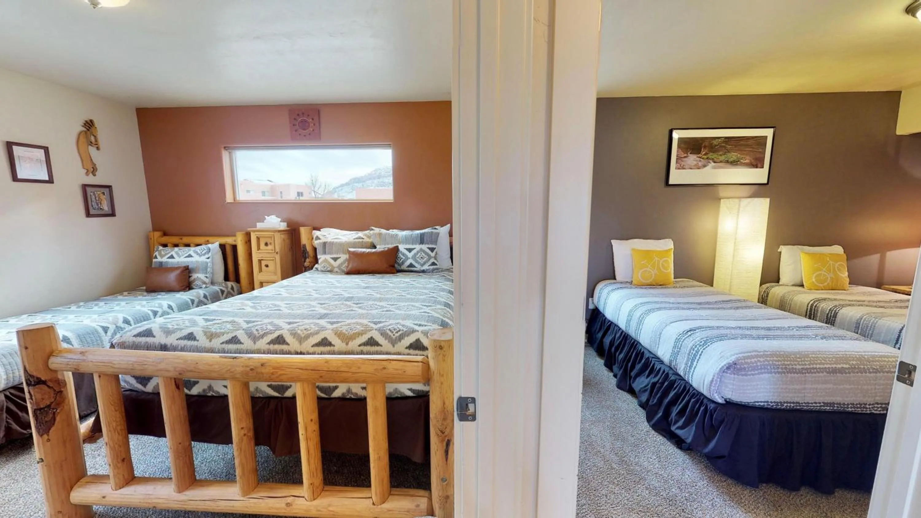 Bed in Desert Oasis #X1